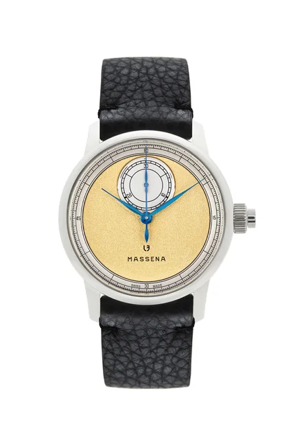 Le Chronographe Monopoussoir Louis Erard x Massena LAB - Gold