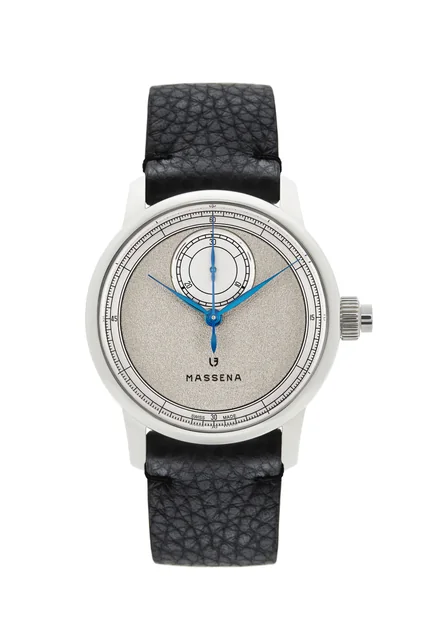 Le Chronographe Monopoussoir Louis Erard x Massena LAB - Rhodium