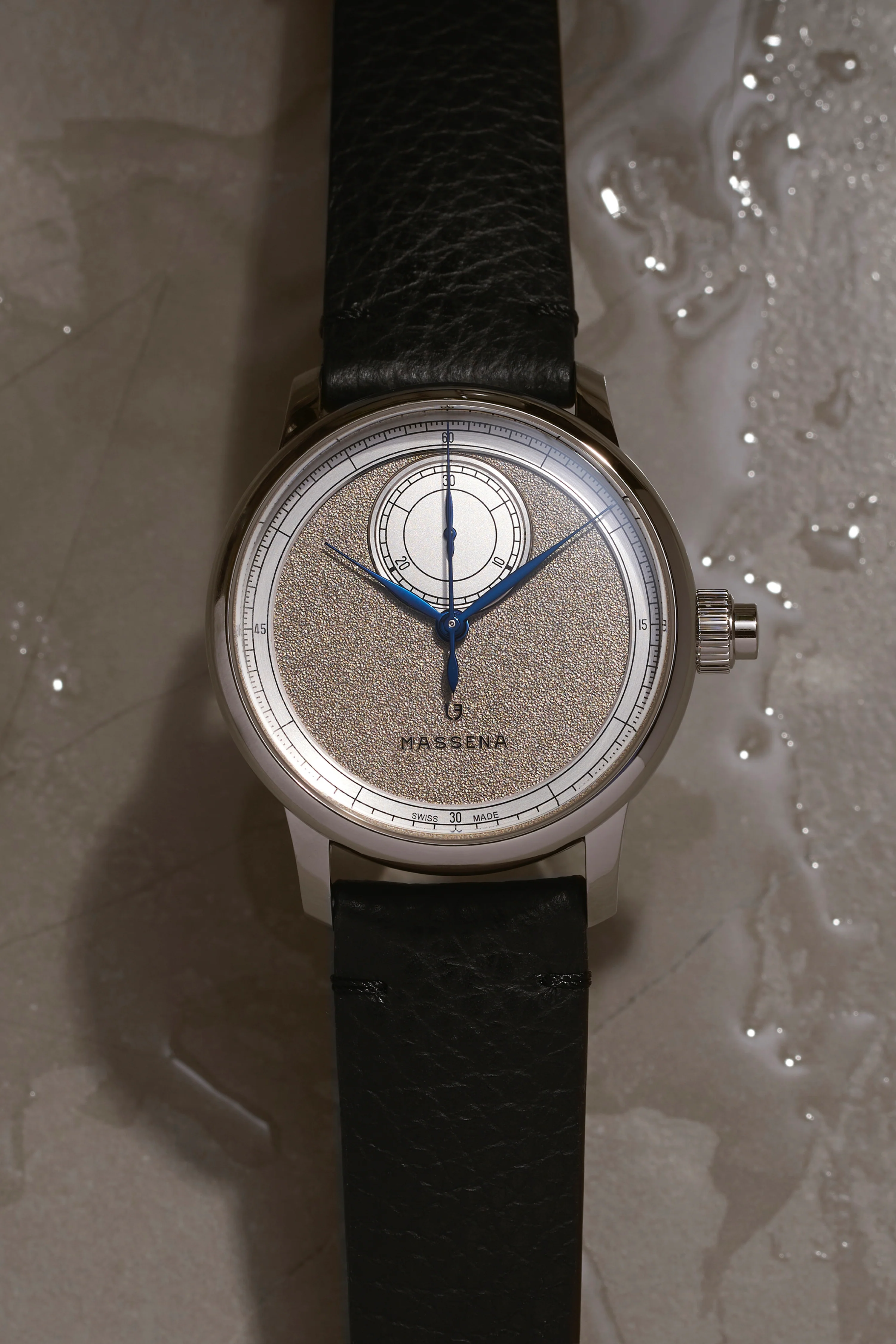 Le Chronographe Monopoussoir Louis Erard x Massena LAB - Rhodium thumbnail 4