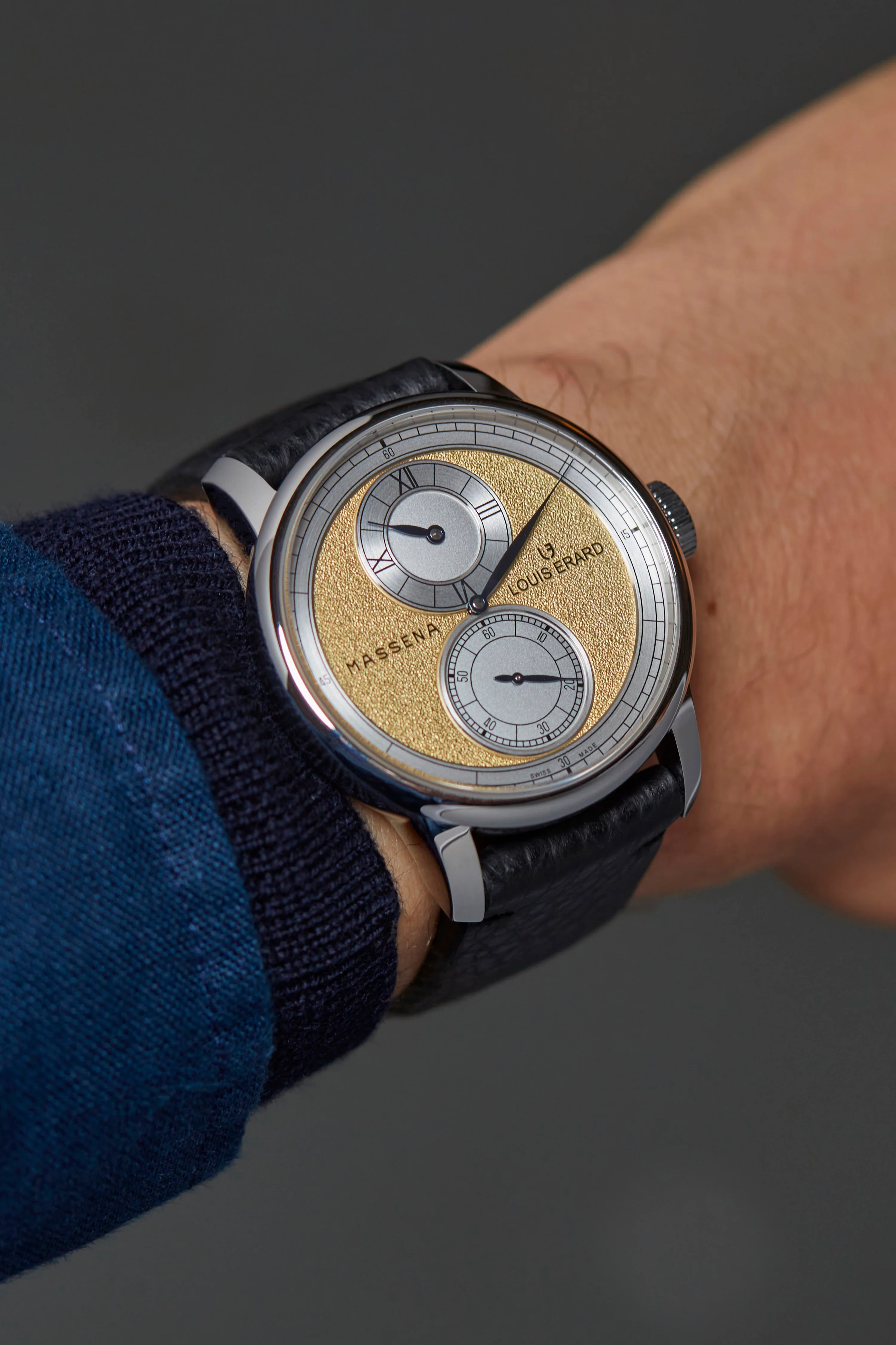 Le Régulateur Louis Erard x Massena LAB - Gold thumbnail 3