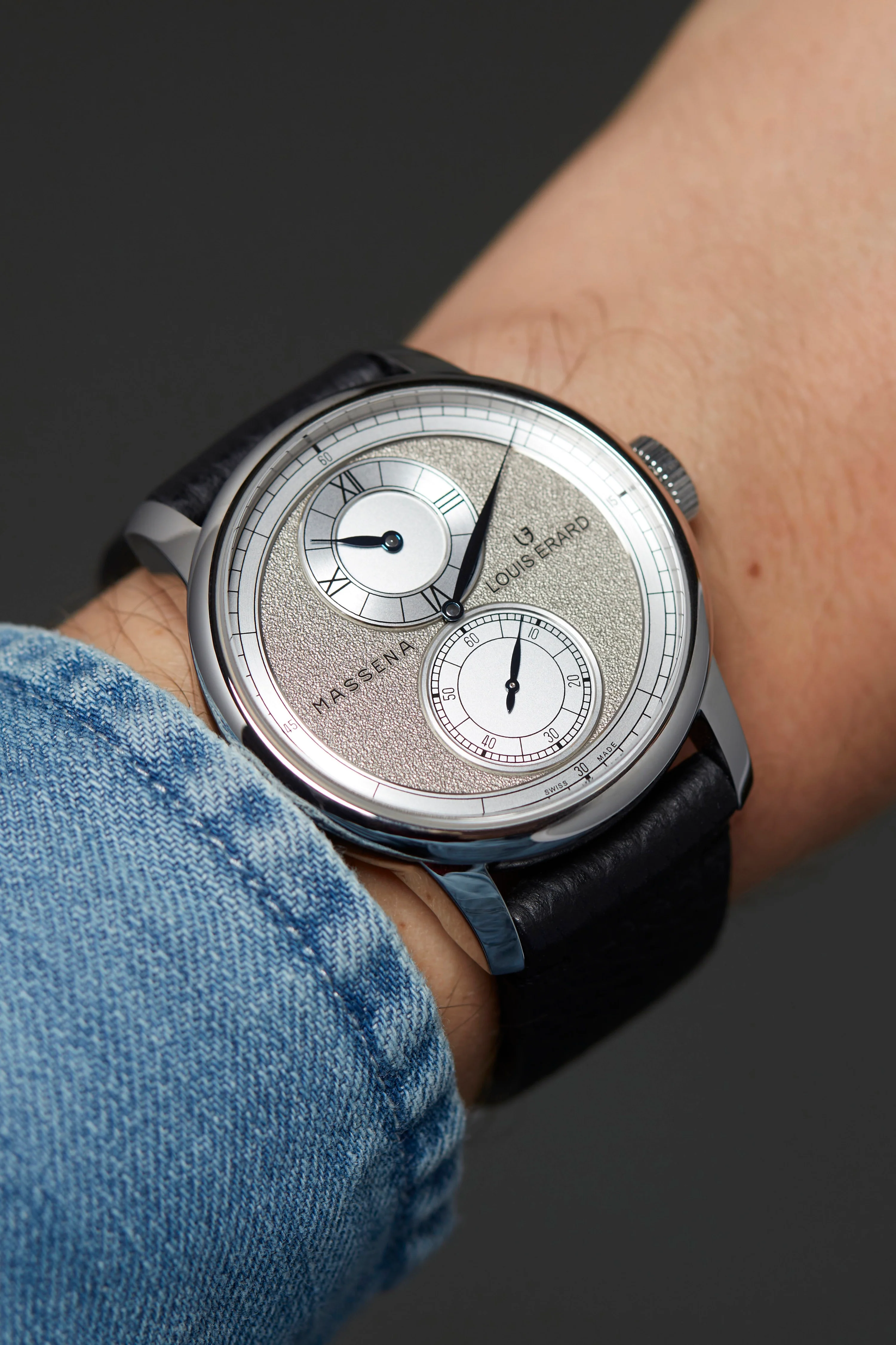 Le Régulateur Louis Erard x Massena LAB - Rhodium thumbnail 3