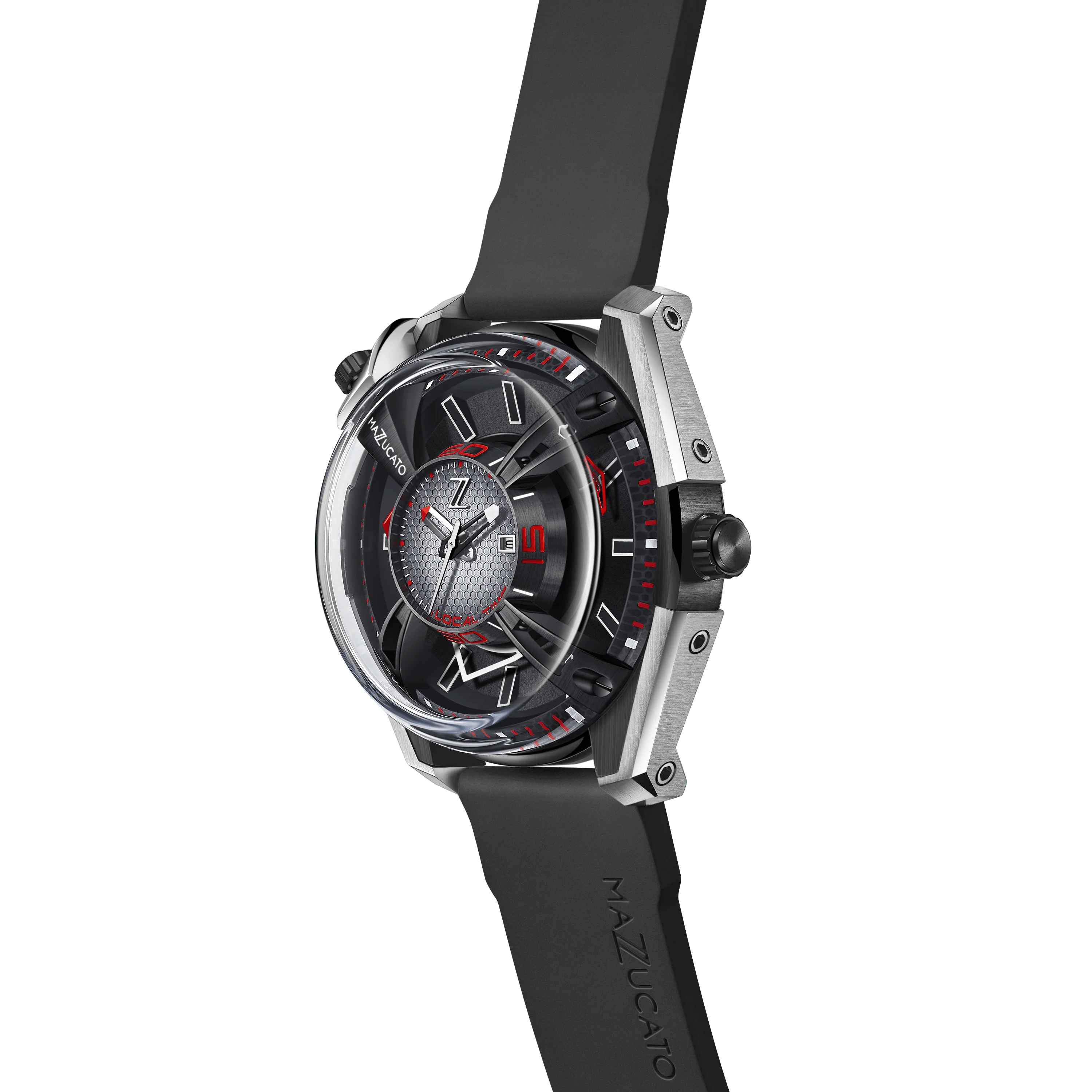 LAX Limited Edition - 01-BK - Dual Time Watch thumbnail 2