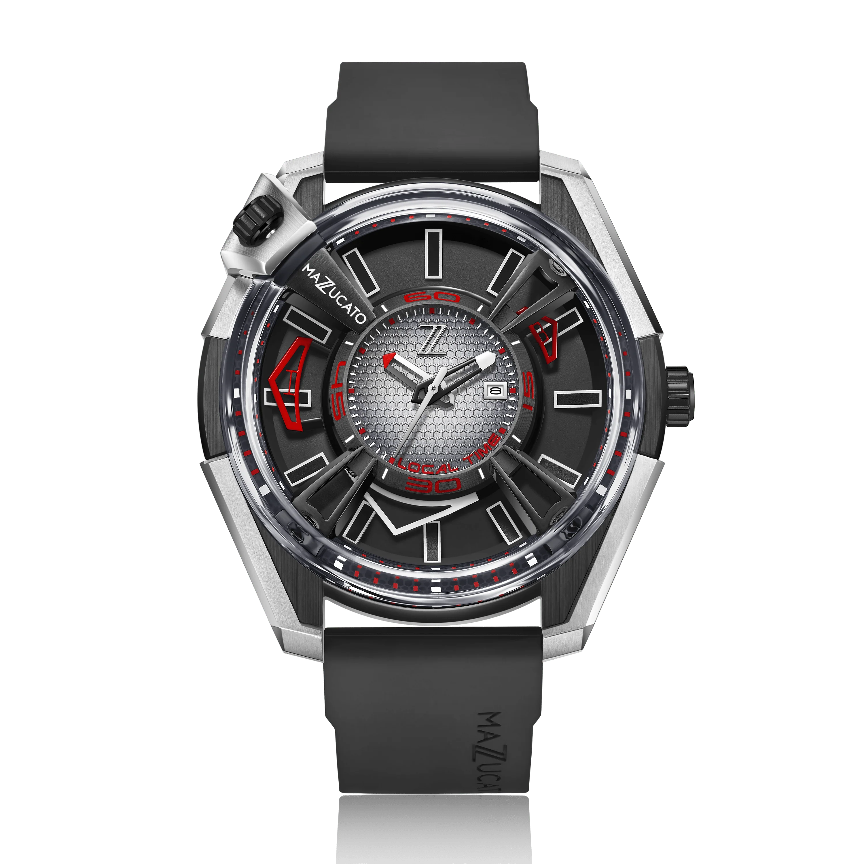 LAX Limited Edition - 01-BK - Dual Time Watch