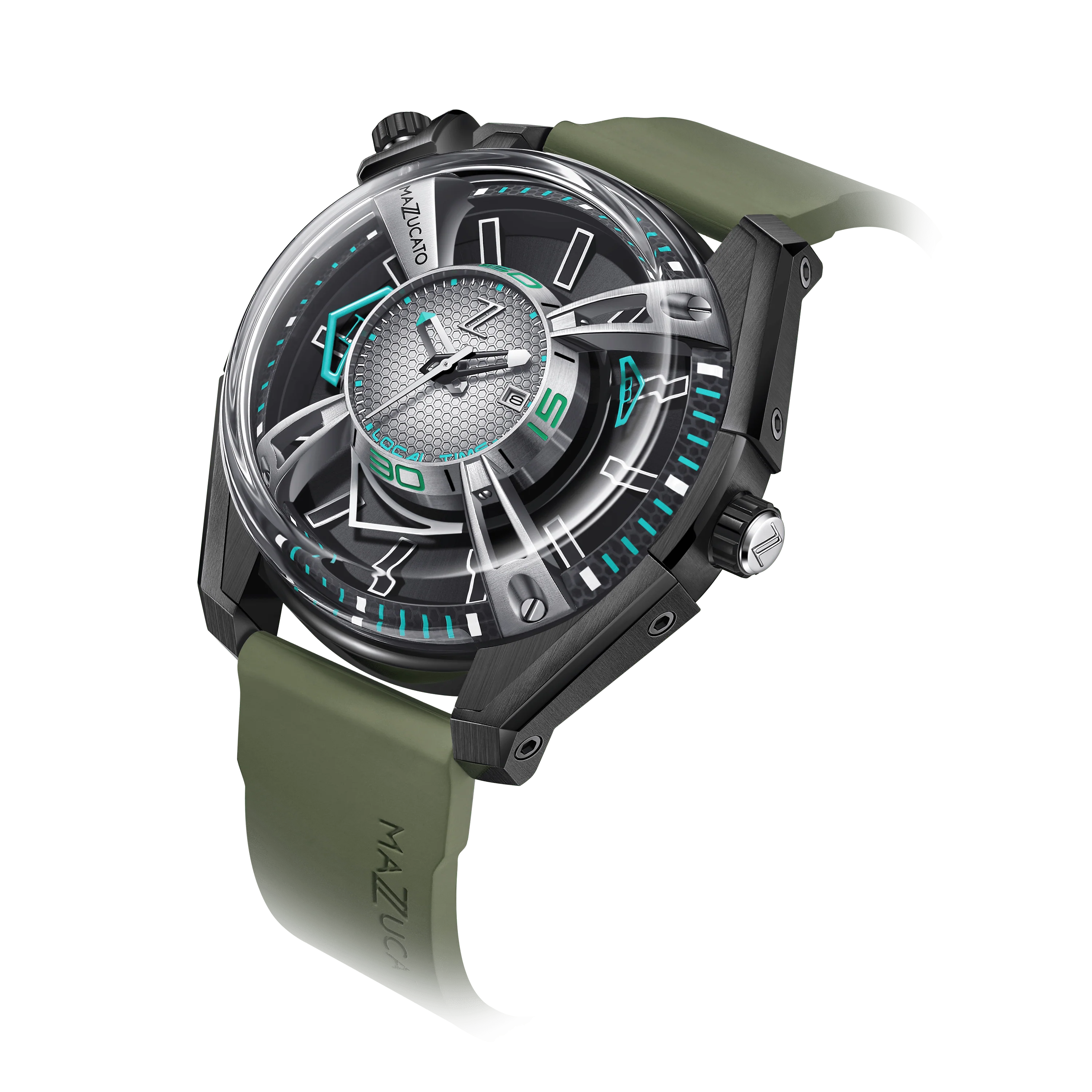 LAX Limited Edition - 05-KH - Dual Time Watch thumbnail 2
