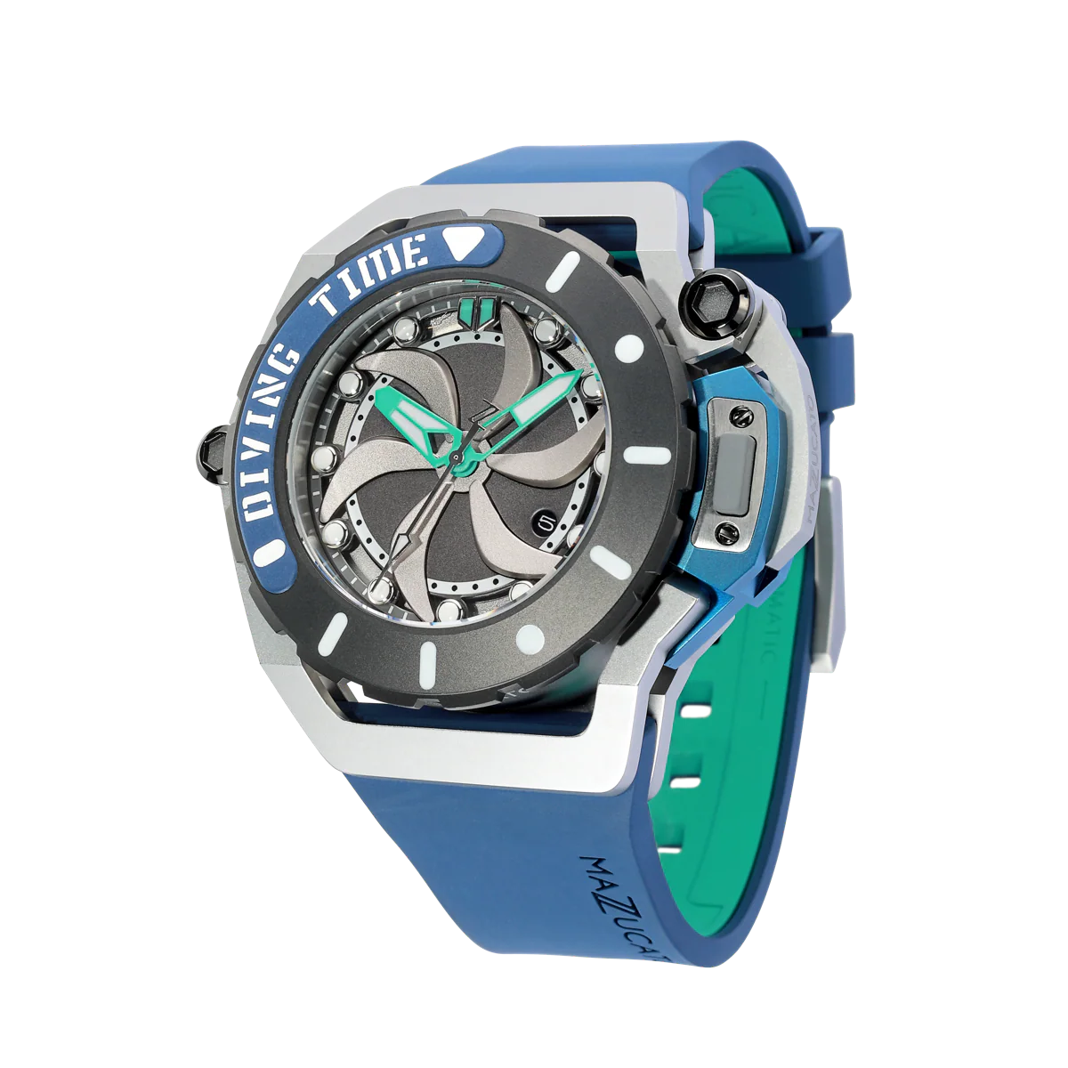 RIM Scuba - Blue Green SUB03-BL3255 - Automatic Watch Ø48mm thumbnail 3