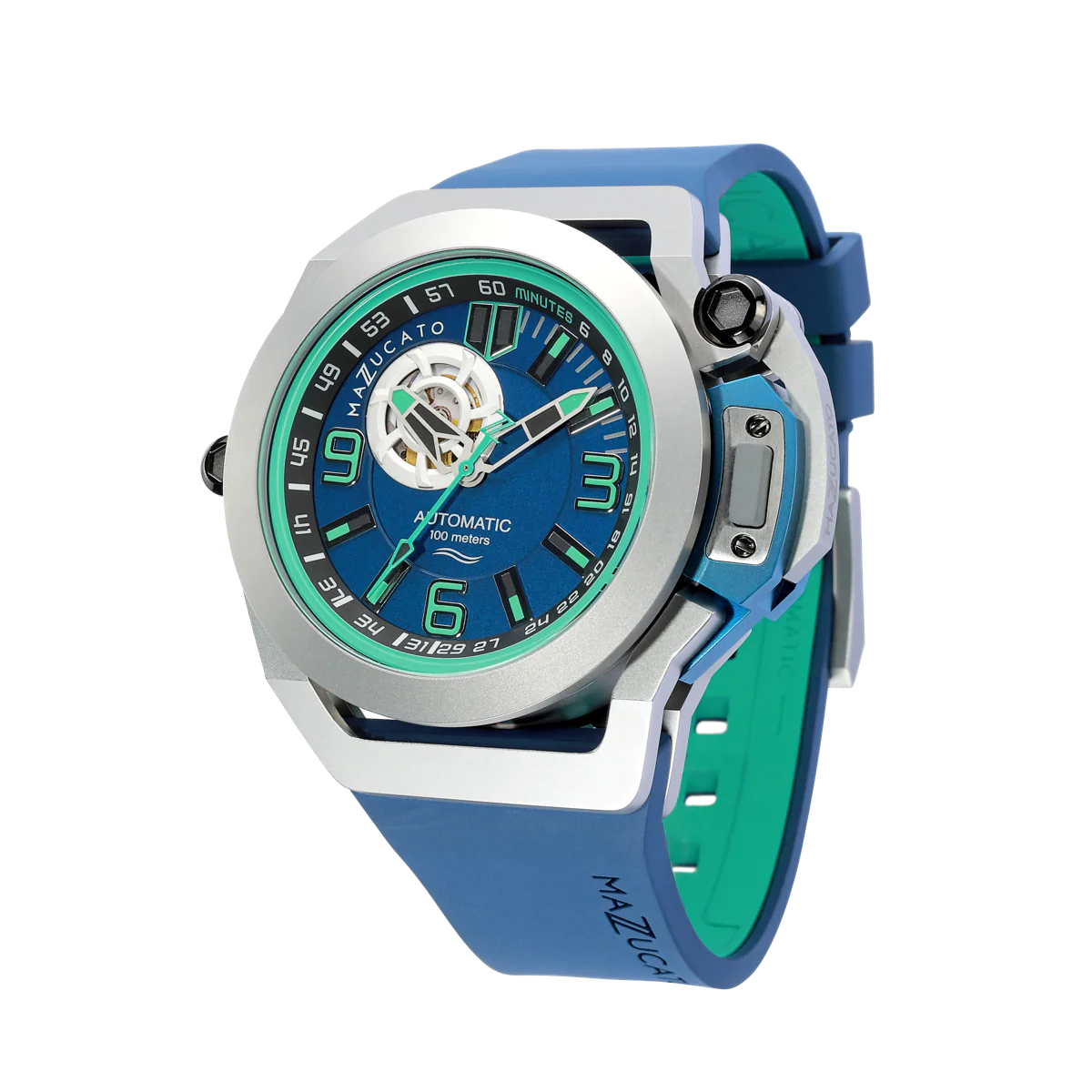 RIM Scuba - Blue Green SUB03-BL3255 - Automatic Watch Ø48mm thumbnail 4