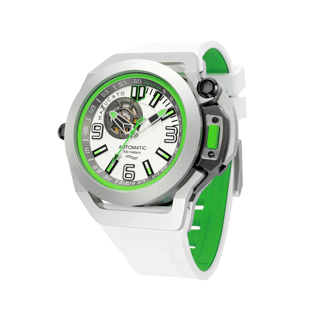 RIM Scuba - White Green SUB07-WH802 - Automatic Watch Ø48mm thumbnail 4