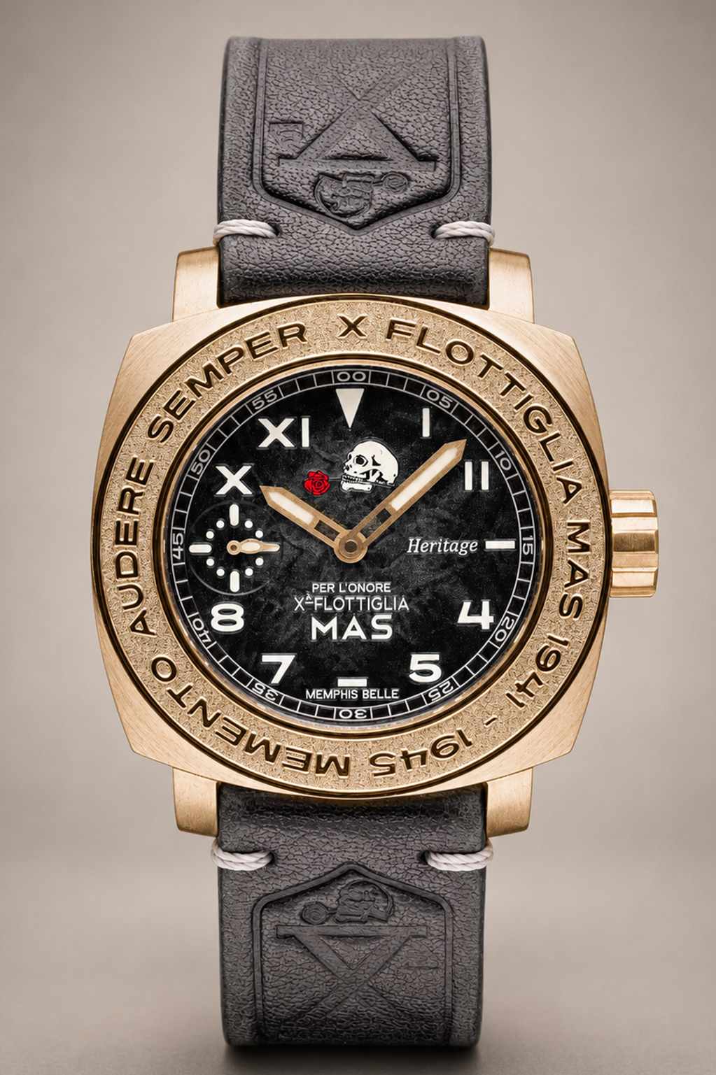 Heritage Bronzo Meccanico HM1 Nero selected view