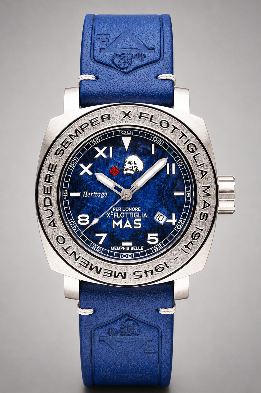 Predator Heritage Acciaio Automatico Blu X° MAS selected view