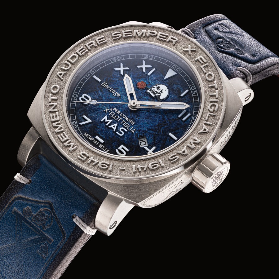 Predator Heritage Acciaio Automatico Blu X° MAS thumbnail 2