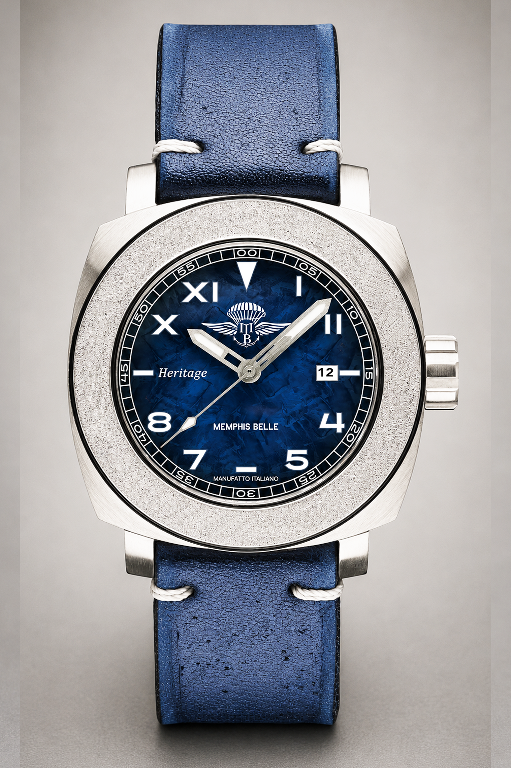 Predator Heritage Automatico Acciaio MB Blue selected view