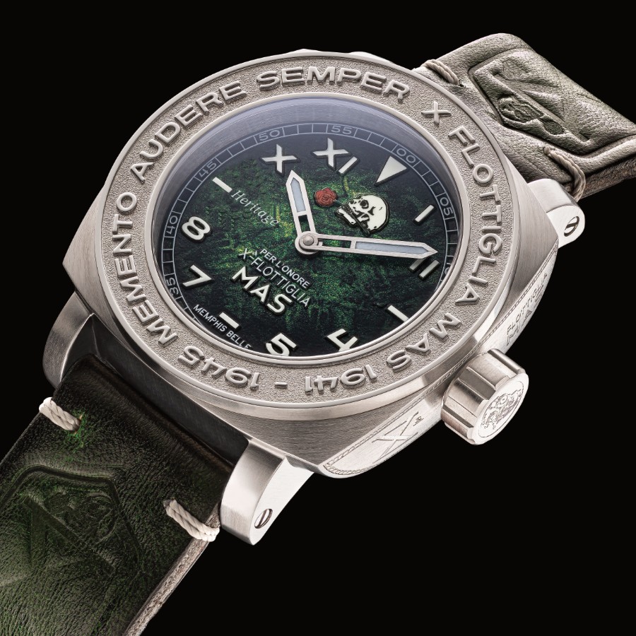Predator Heritage Acciaio Automatico Verde X°MAS thumbnail 3