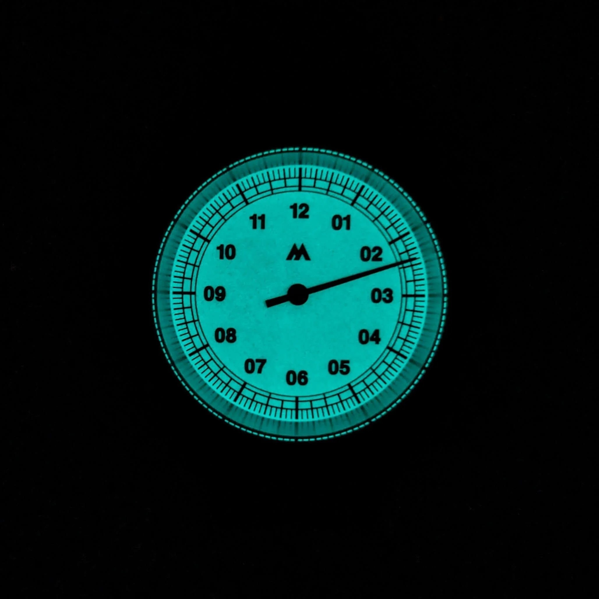 Quartz Watch - Mono Black Ultra Thin (38mm) thumbnail 3