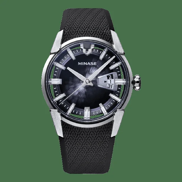 Divido Rubber Dégradé Grey Dial
