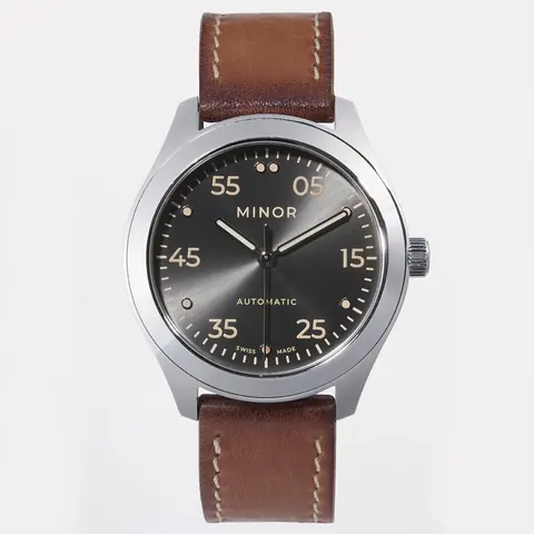 Minor Heritage Elegance Grey Automatic
