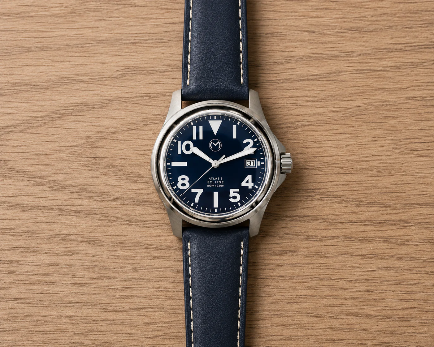 Atlas Eclipse Steel Blue Dial 38mm - Bundle thumbnail 3