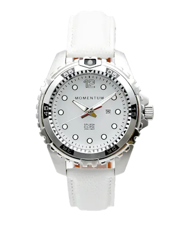 Splash Eclipse White Dial on Sailcloth [38mm]