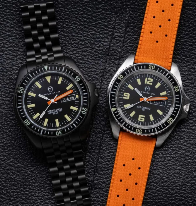 Sea Quartz 30 Eclipse - Solar Black-Ion [42mm] thumbnail 3