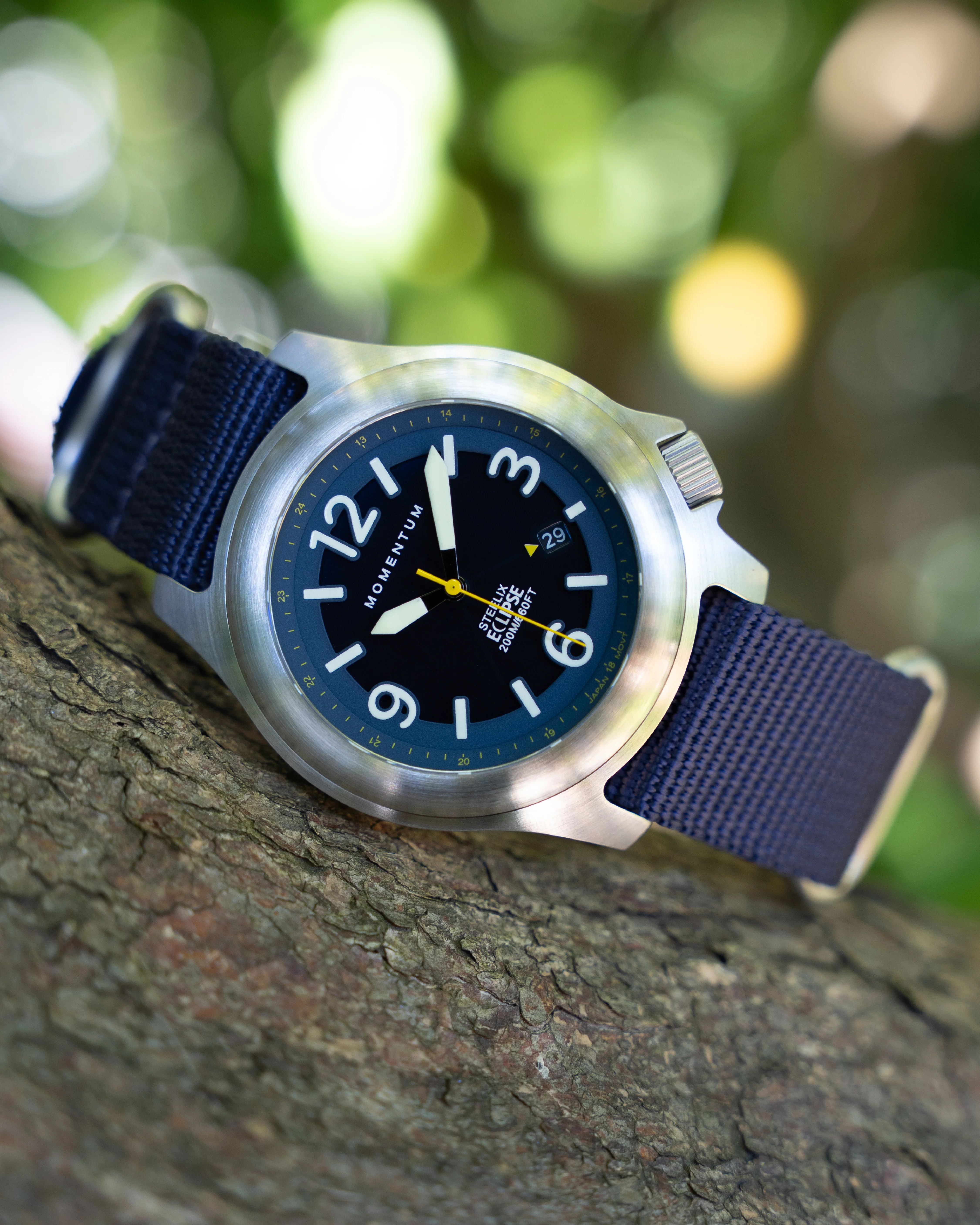 Steelix Eclipse - Solar [44mm] - Blue thumbnail 3