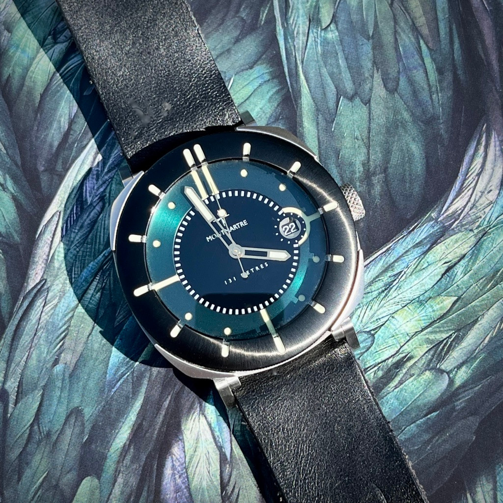 42mm Auto with Teal dial DLC bezel thumbnail 2