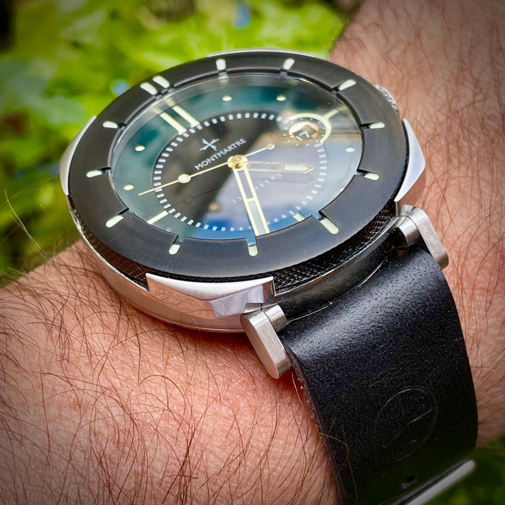 42mm Auto with Teal dial DLC bezel thumbnail 3