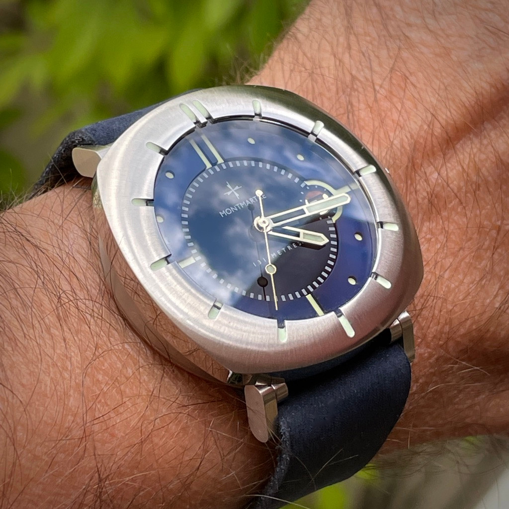 MW1 42mm Auto with blue dial thumbnail 3