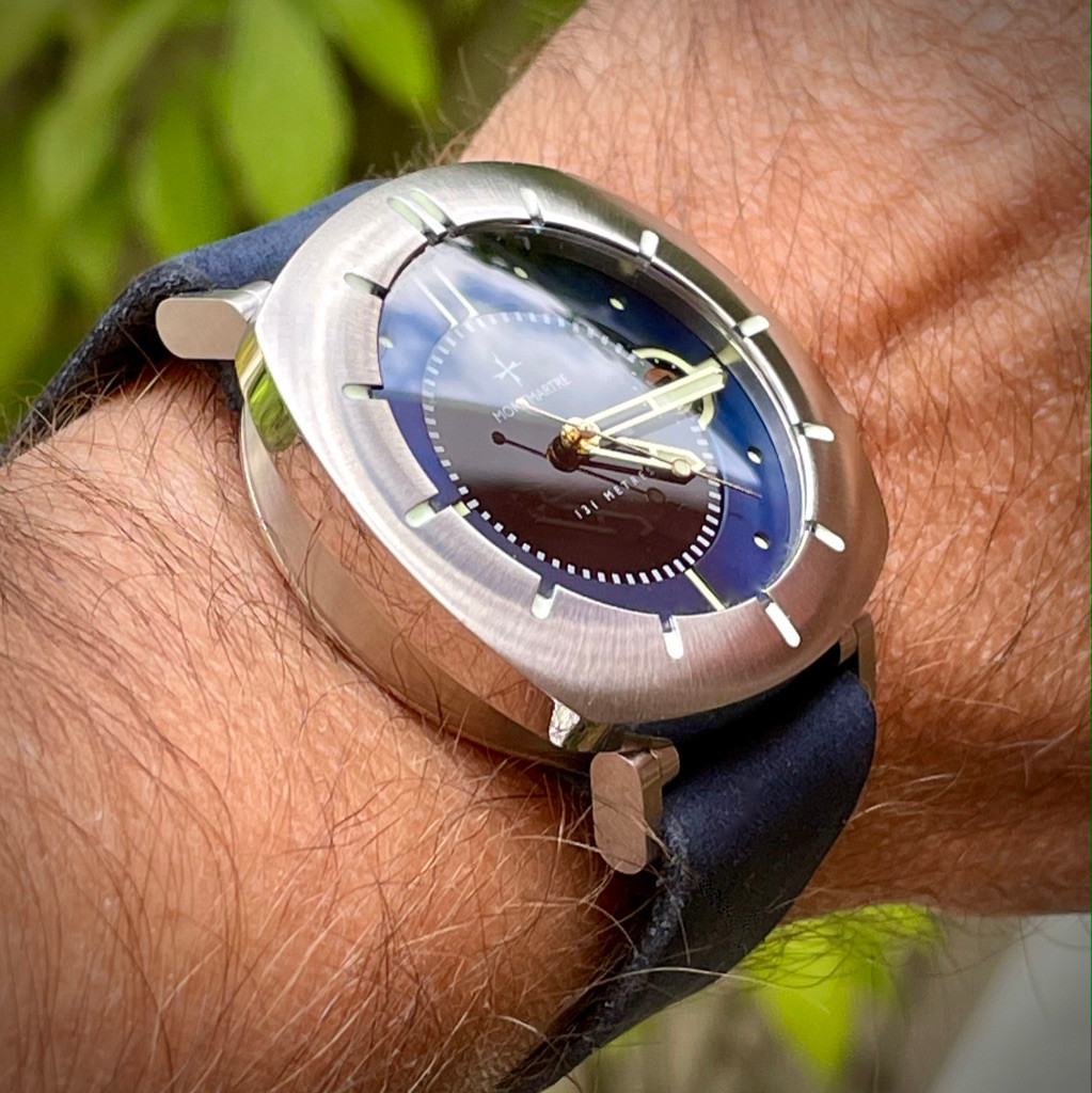 MW1 42mm Auto with blue dial thumbnail 4