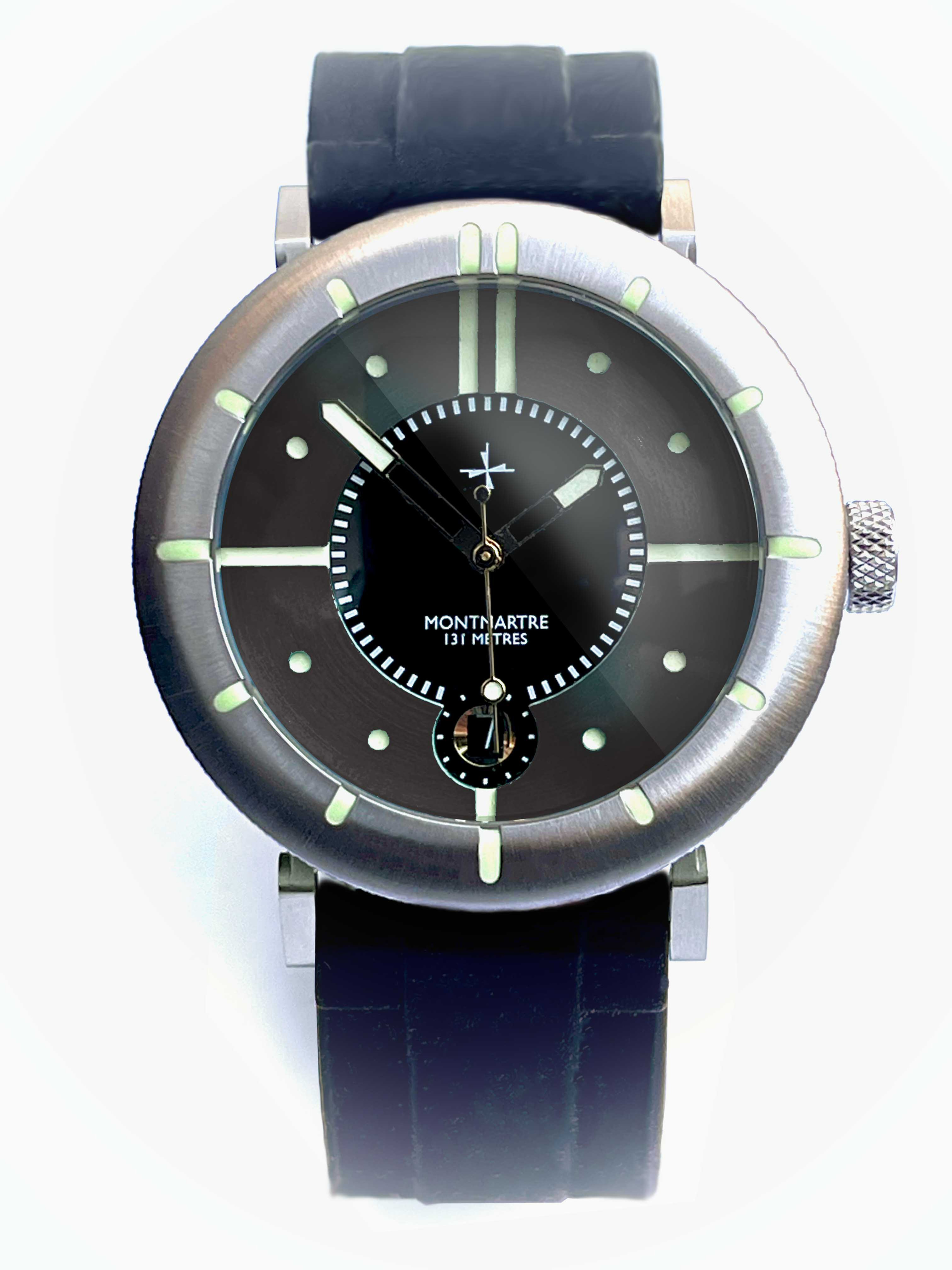 MW1 40mm Swiss auto with Gunmetal dial thumbnail 2