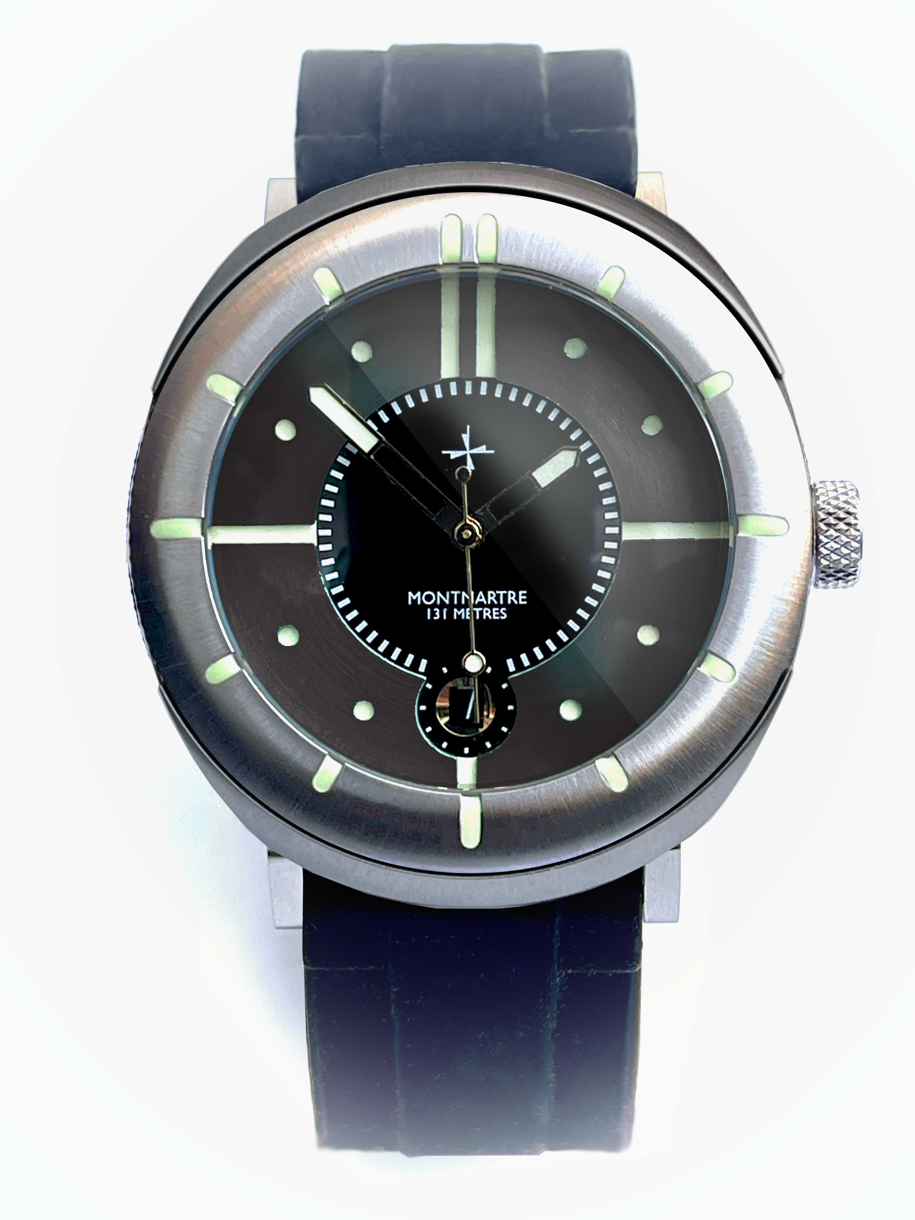 MW1 40mm Swiss auto with Gunmetal dial thumbnail 3