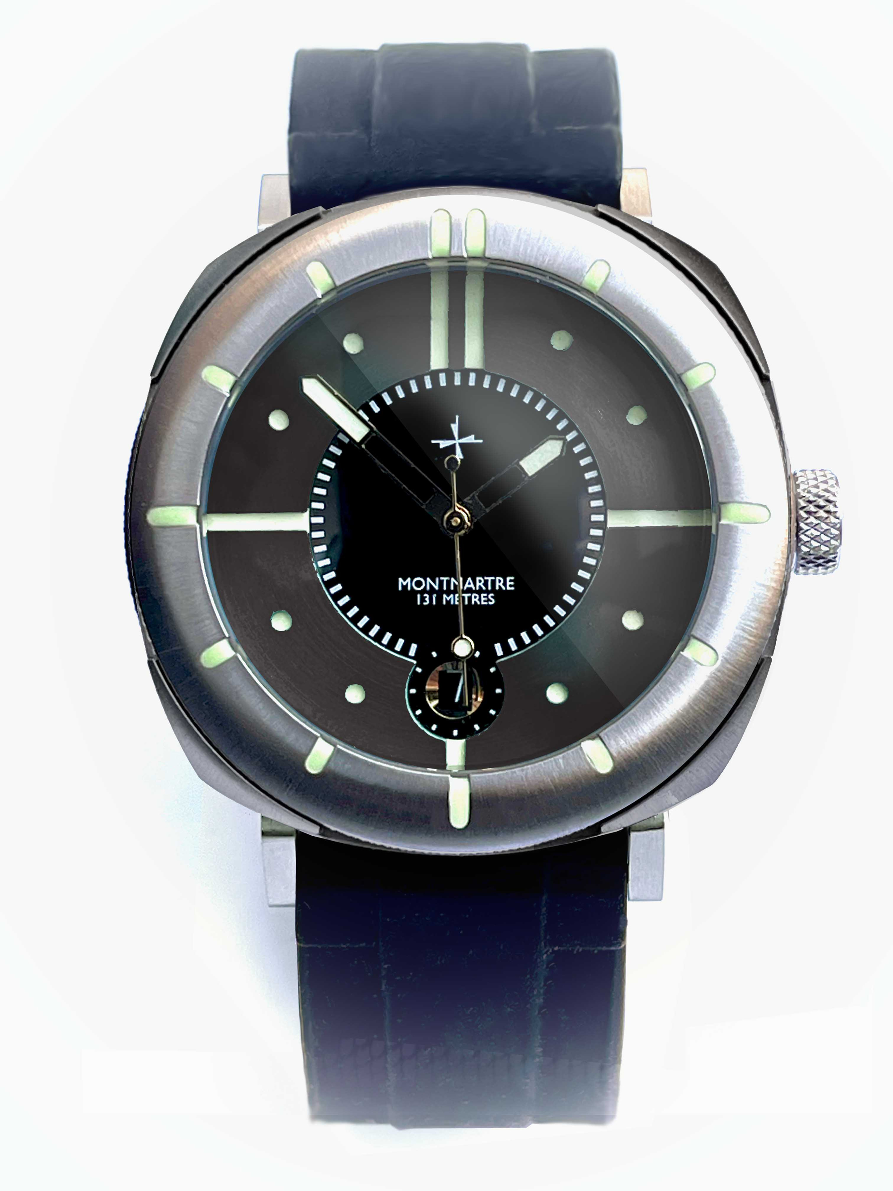 MW1 40mm Swiss auto with Gunmetal dial thumbnail 4