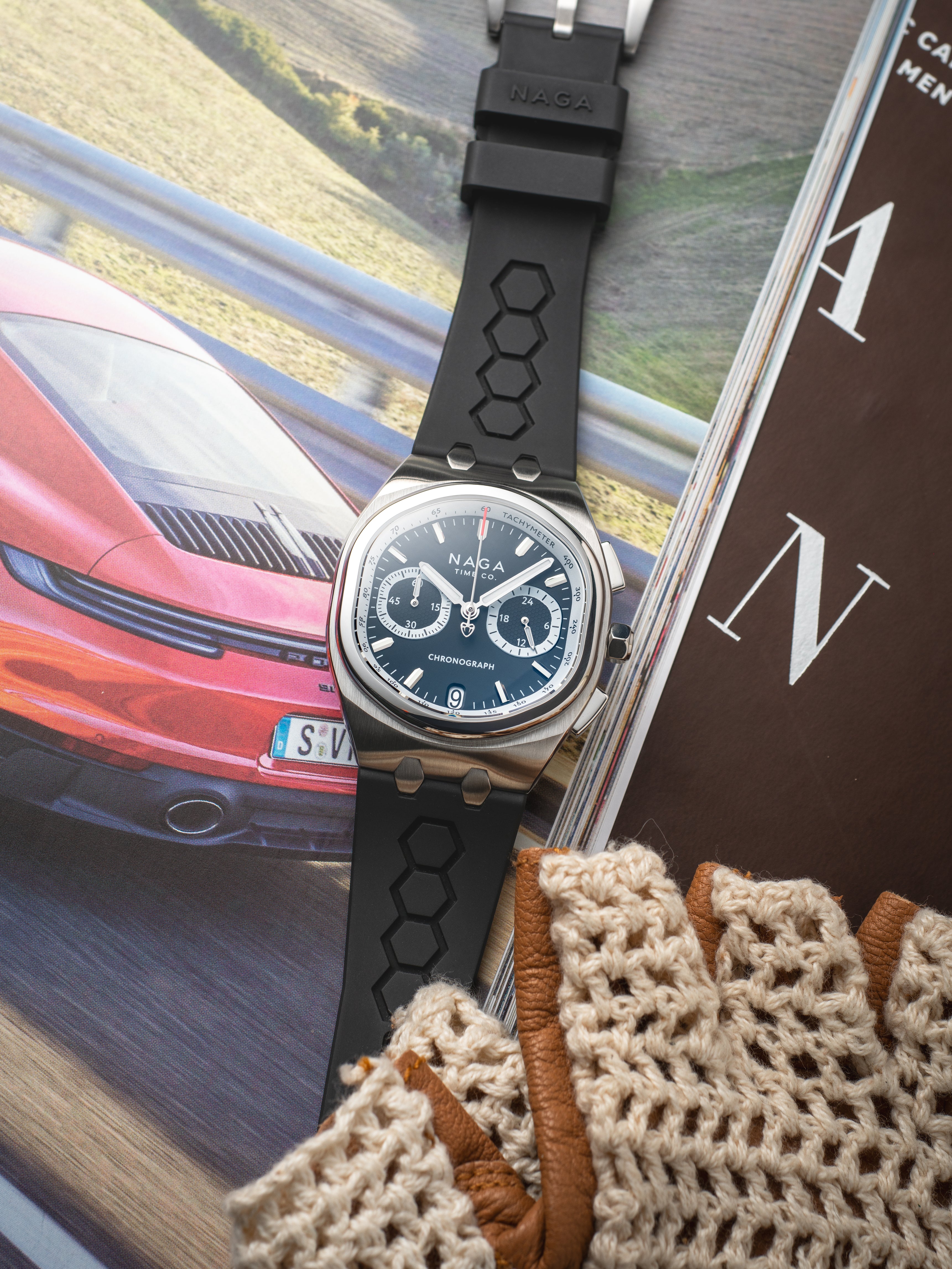 Naga Granturismo Chronograph 39 Le Mans thumbnail 3