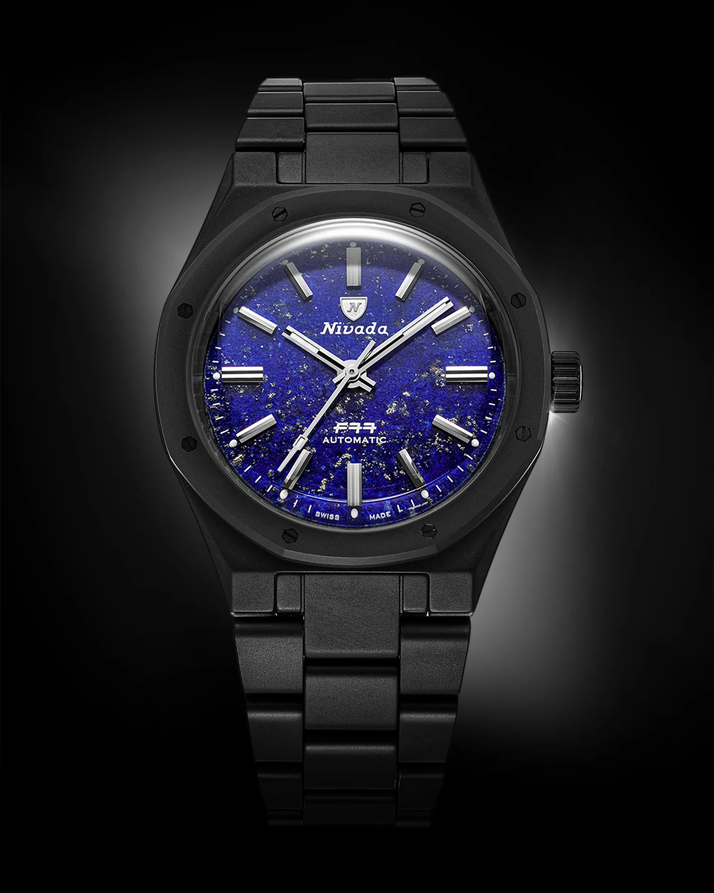 F77 BLACK CERAMIC LAPIS LAZULI MK1 - 37MM thumbnail 2