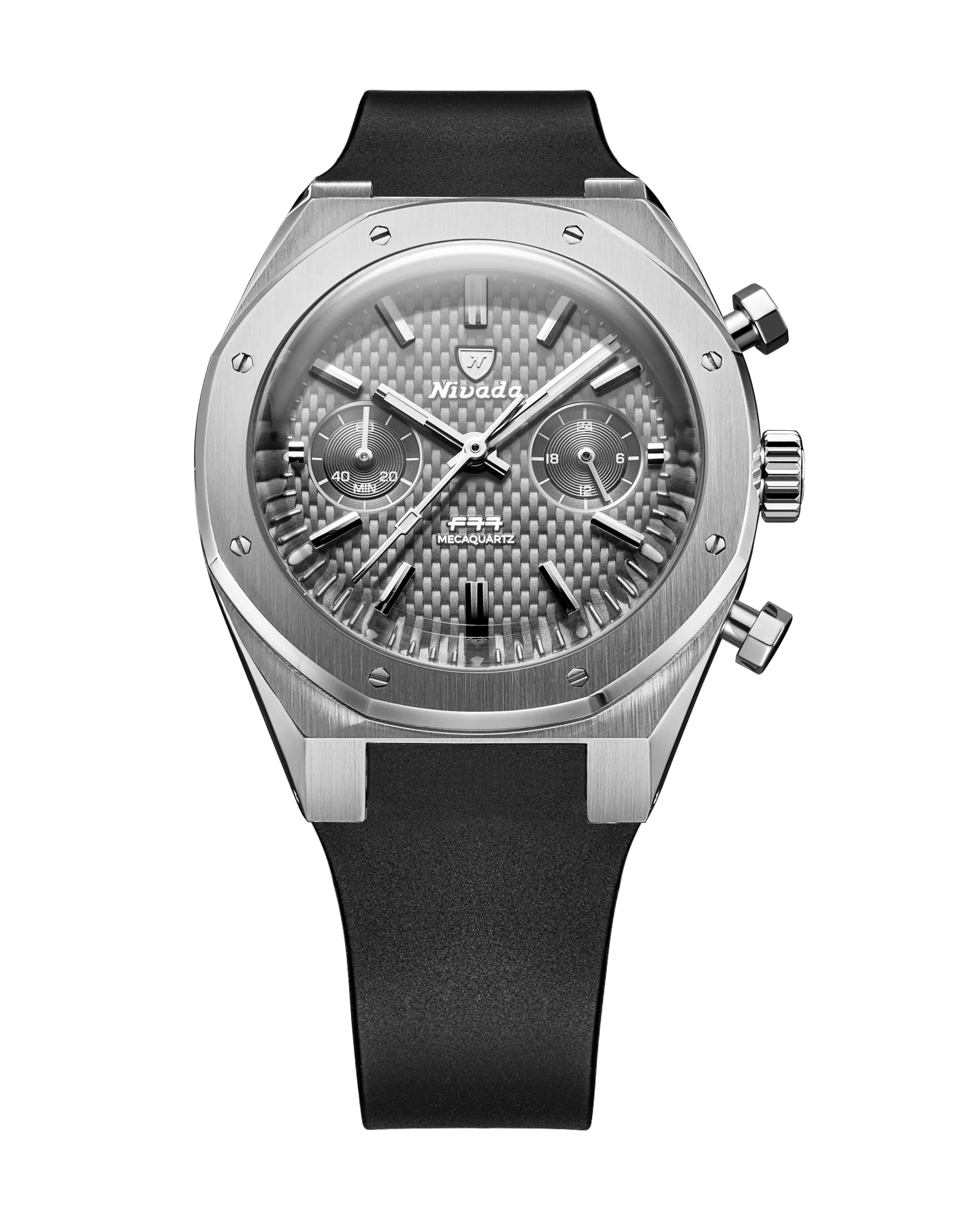 F77 SST CHRONO MECAQUARTZ GREY MK2 - 38MM thumbnail 2