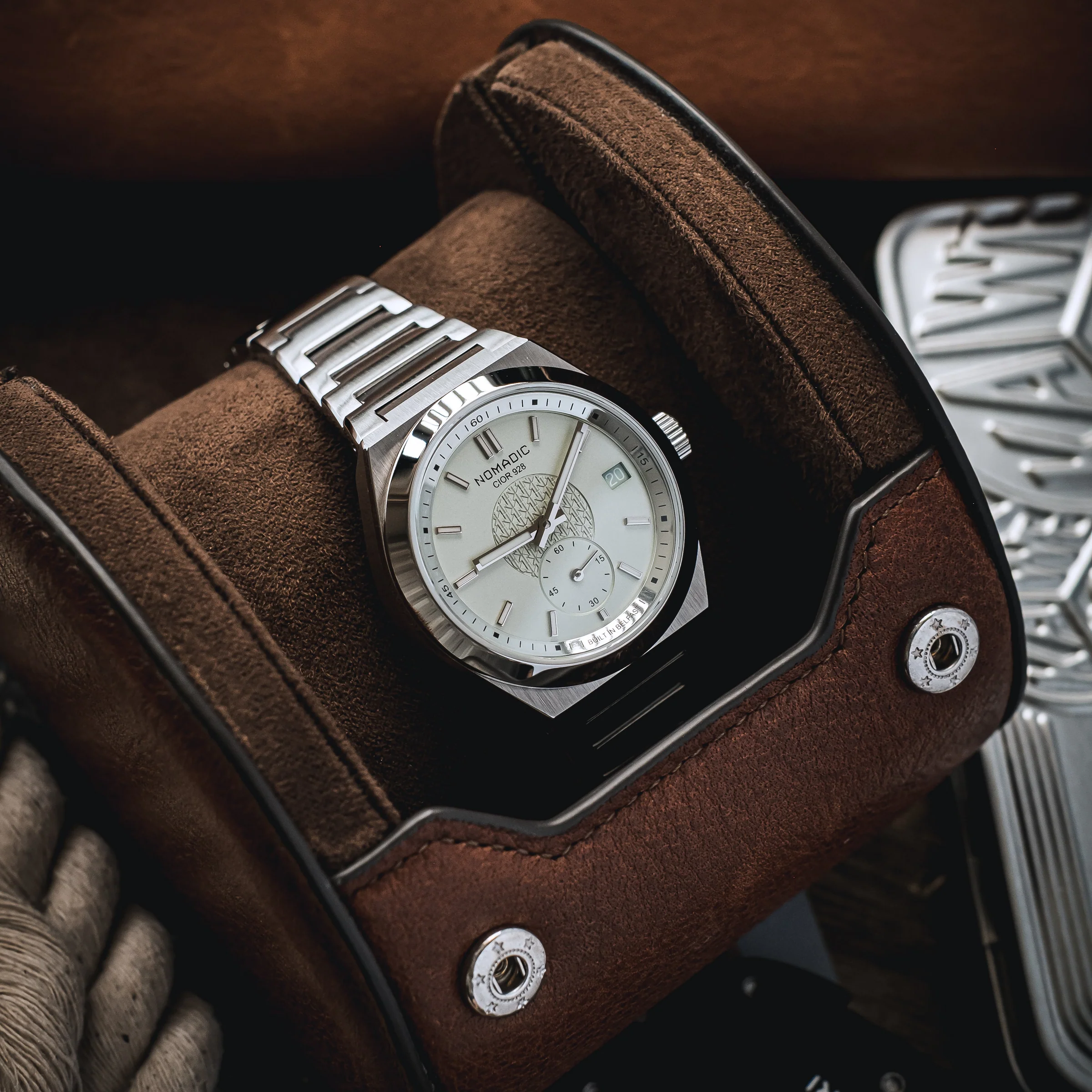 Cíor 928 - Mint Green - Luxury Sports Watch (36mm) thumbnail 2