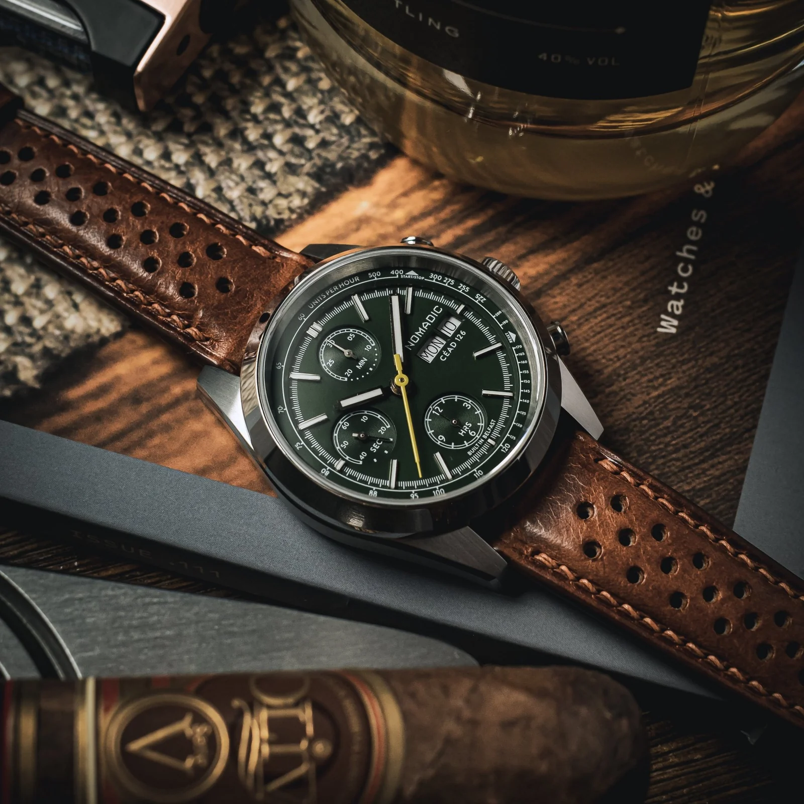 Céad 126 - Emerald Abyss - Chronograph thumbnail 3