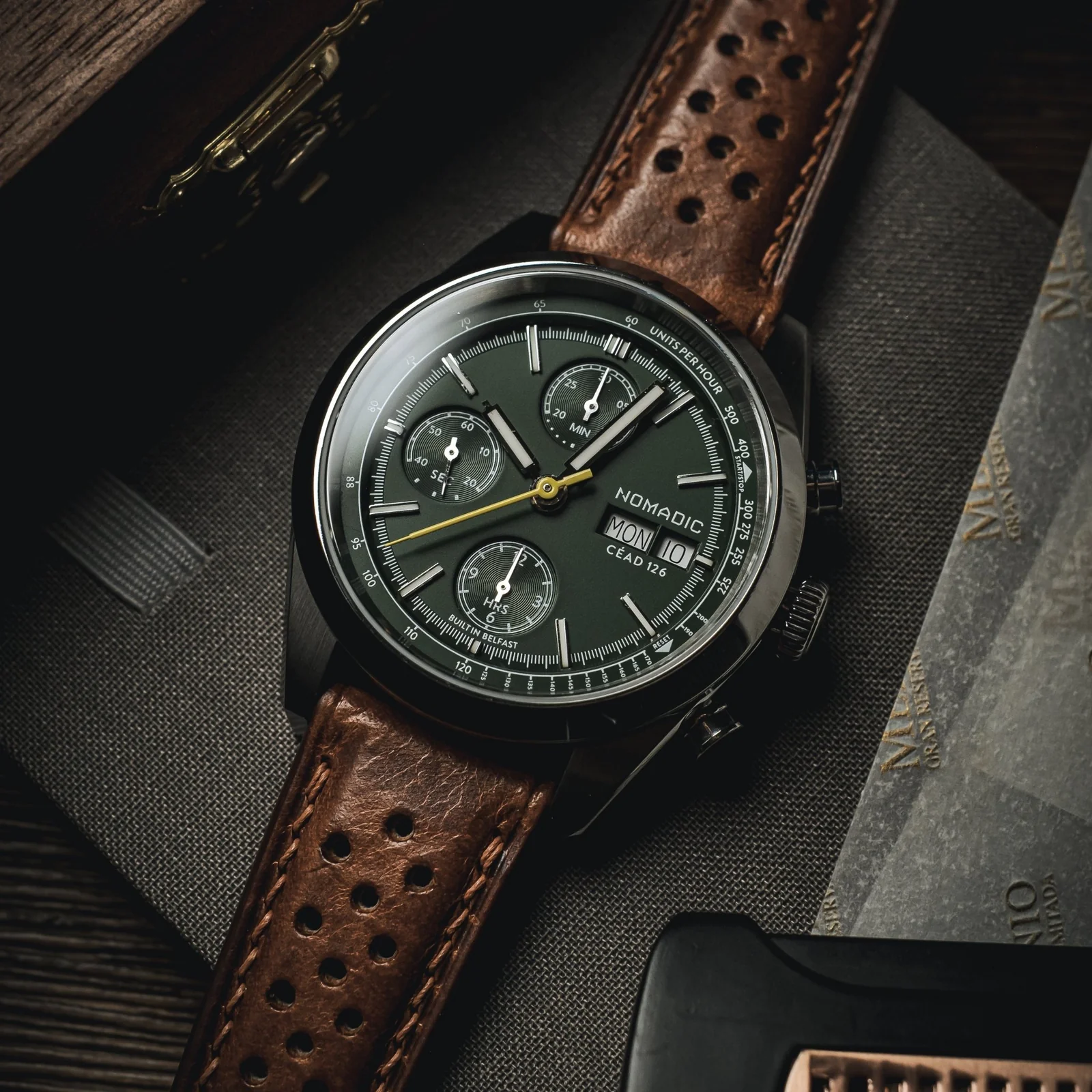 Céad 126 - Emerald Abyss - Chronograph thumbnail 4