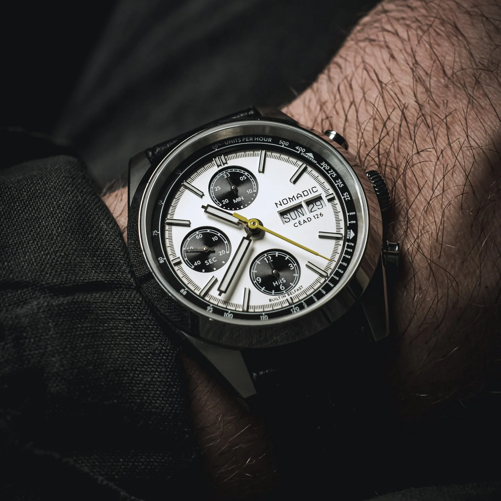 Céad 126 - Navigator White - Chronograph thumbnail 2