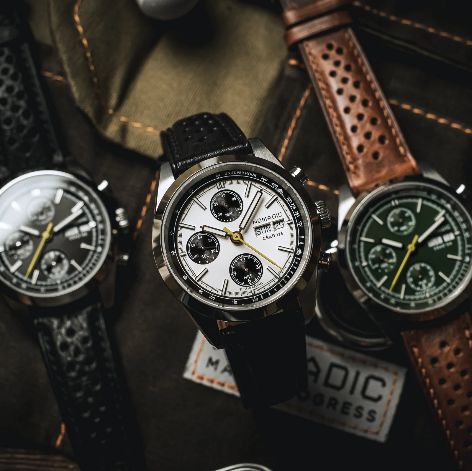 Céad 126 - Navigator White - Chronograph thumbnail 4