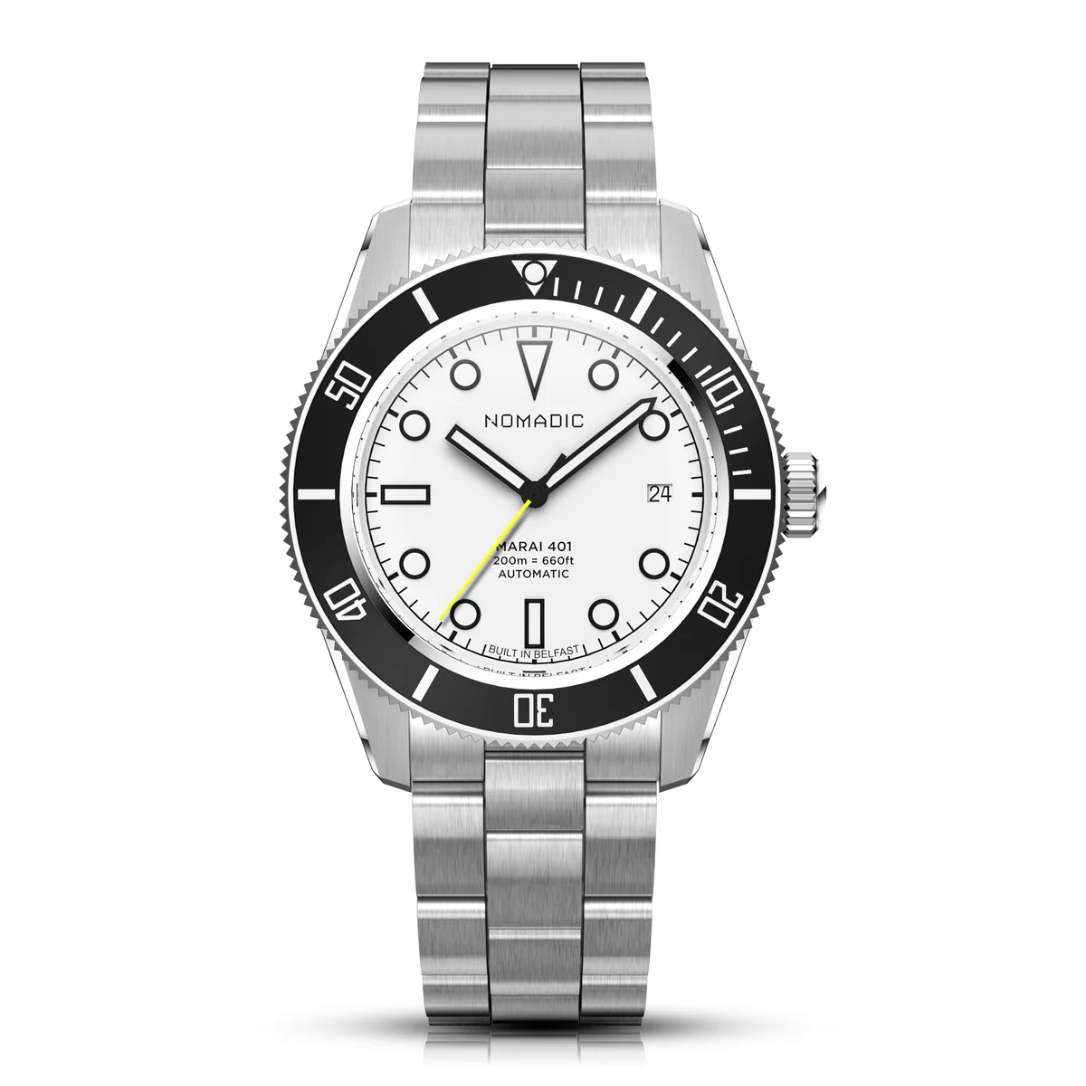 Navigator White - Maraí 401 - Dive Watch thumbnail 2