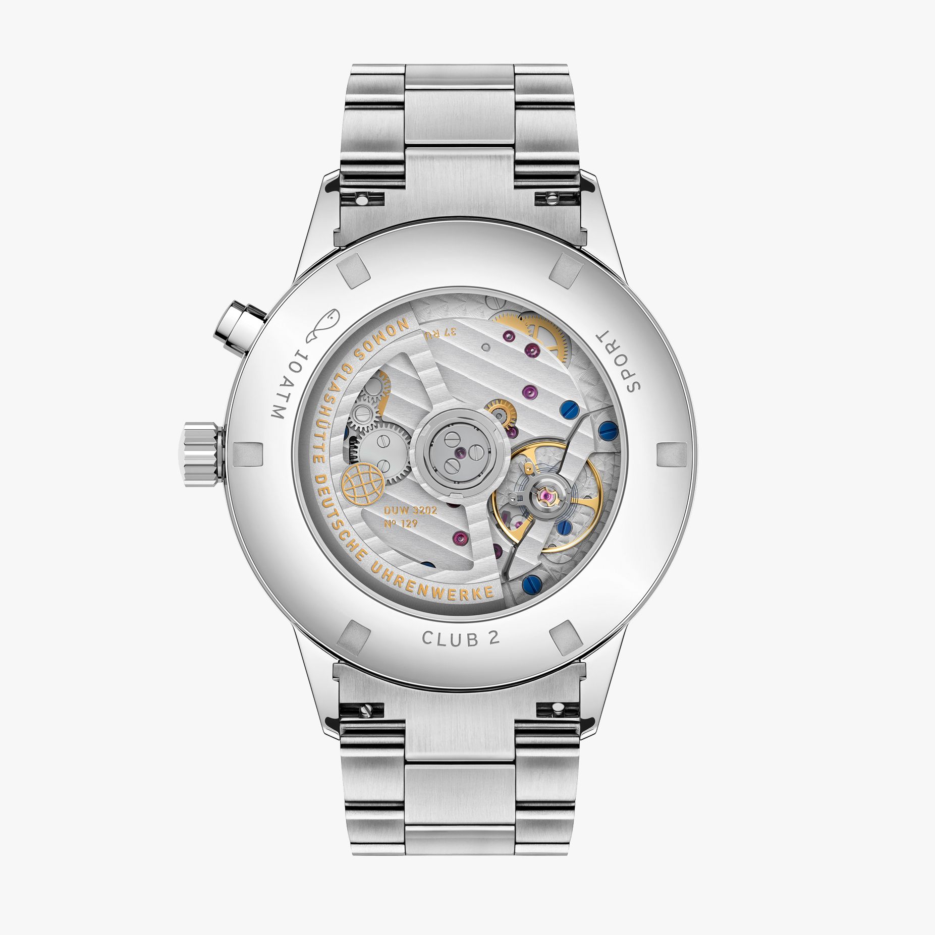 Club Sport neomatik Worldtimer blue thumbnail 2