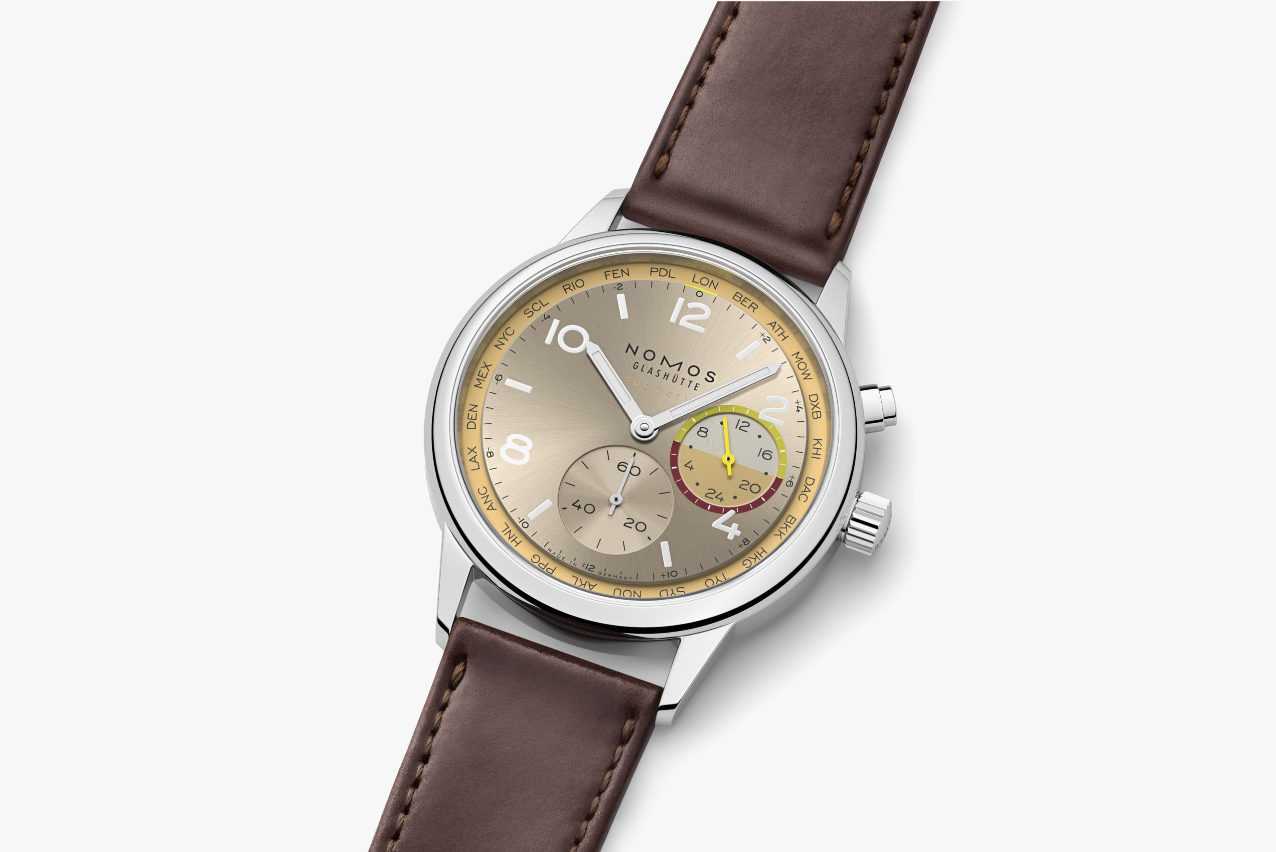 Club Sport neomatik Worldtimer Reverie thumbnail 3