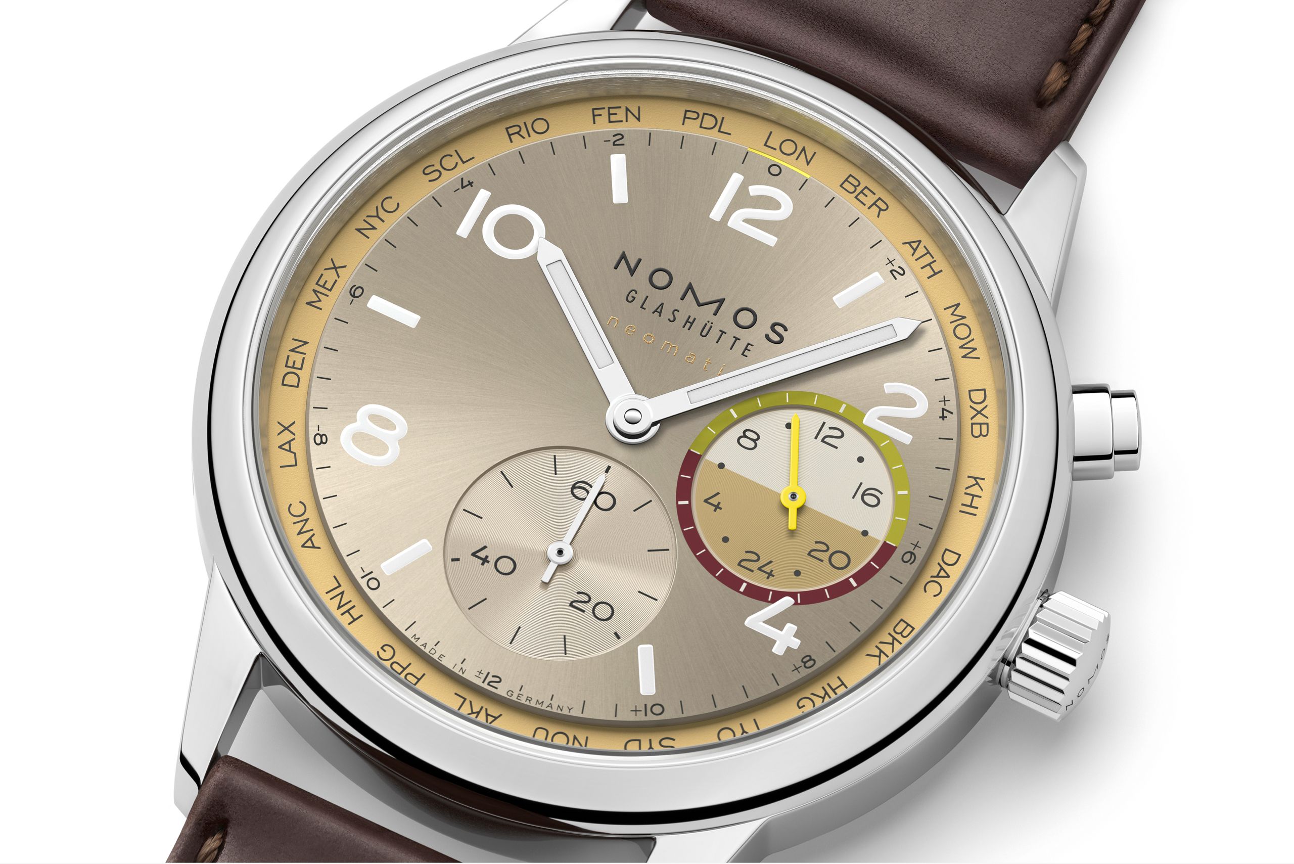 Club Sport neomatik Worldtimer Reverie thumbnail 4