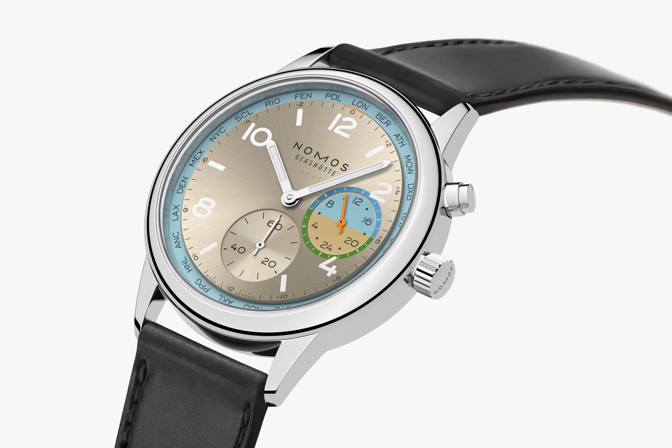 Club Sport neomatik Worldtimer Roam thumbnail 3