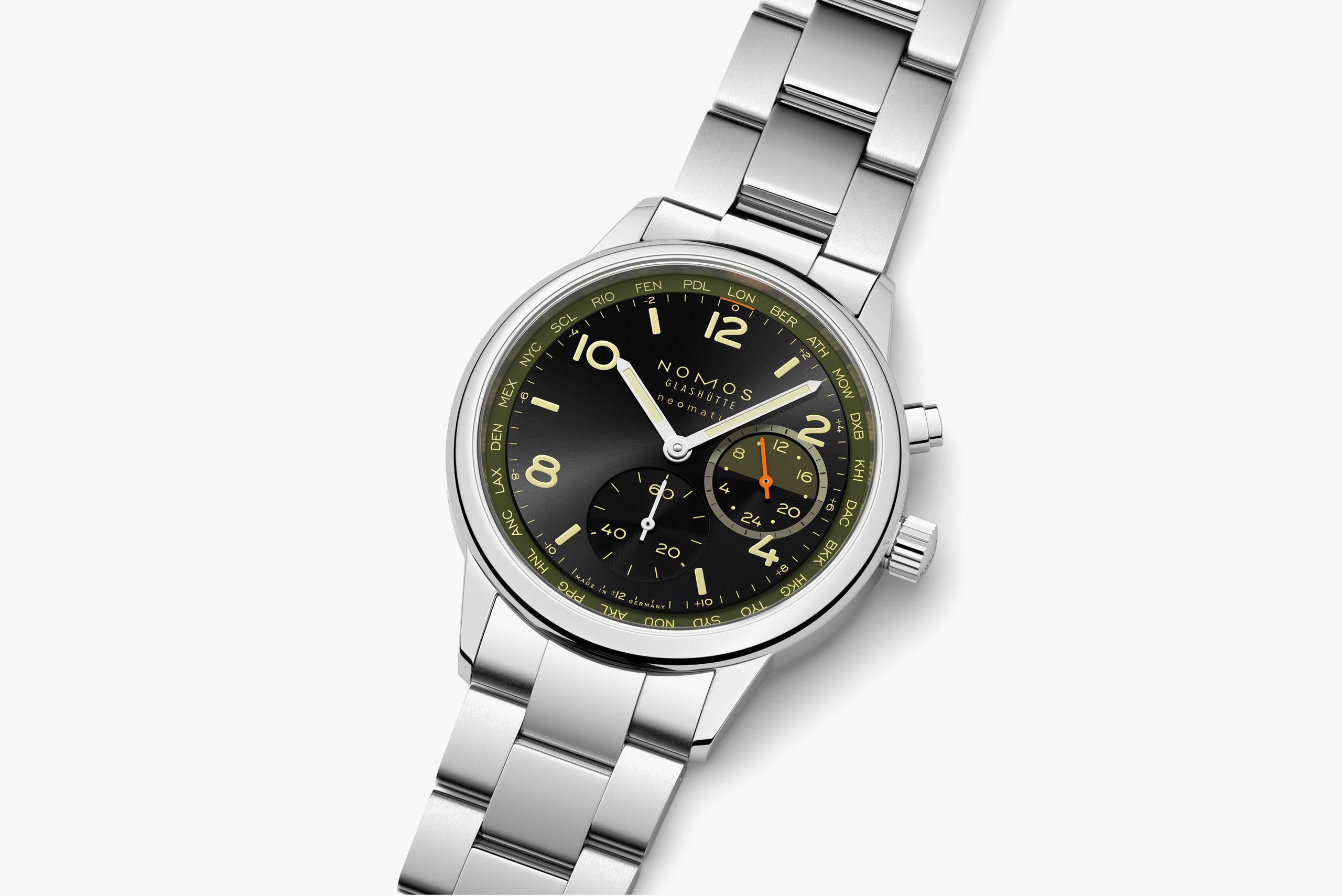 Club Sport neomatik Worldtimer Vector thumbnail 3