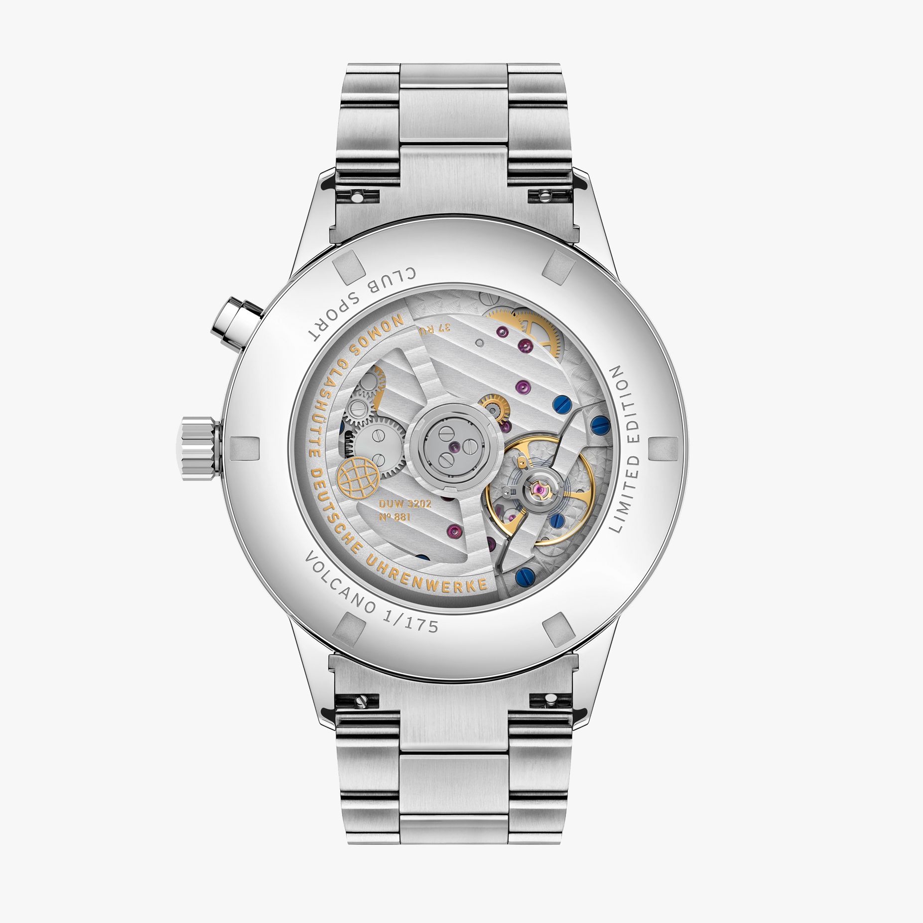Club Sport neomatik Worldtimer Volcano thumbnail 2