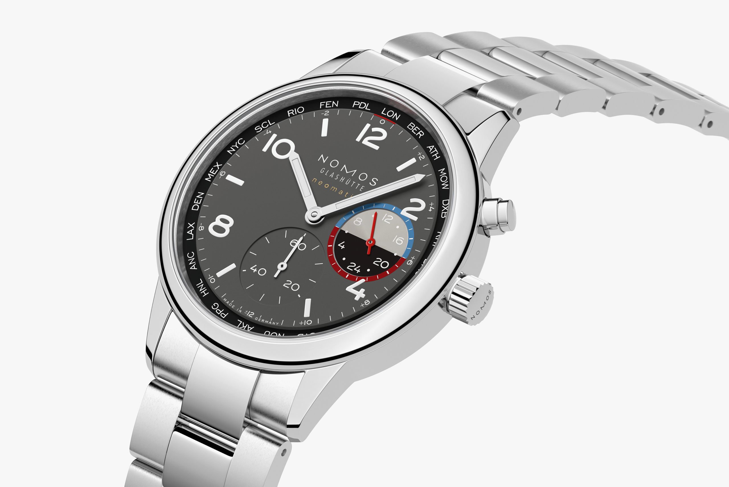 Club Sport neomatik Worldtimer Volcano thumbnail 3