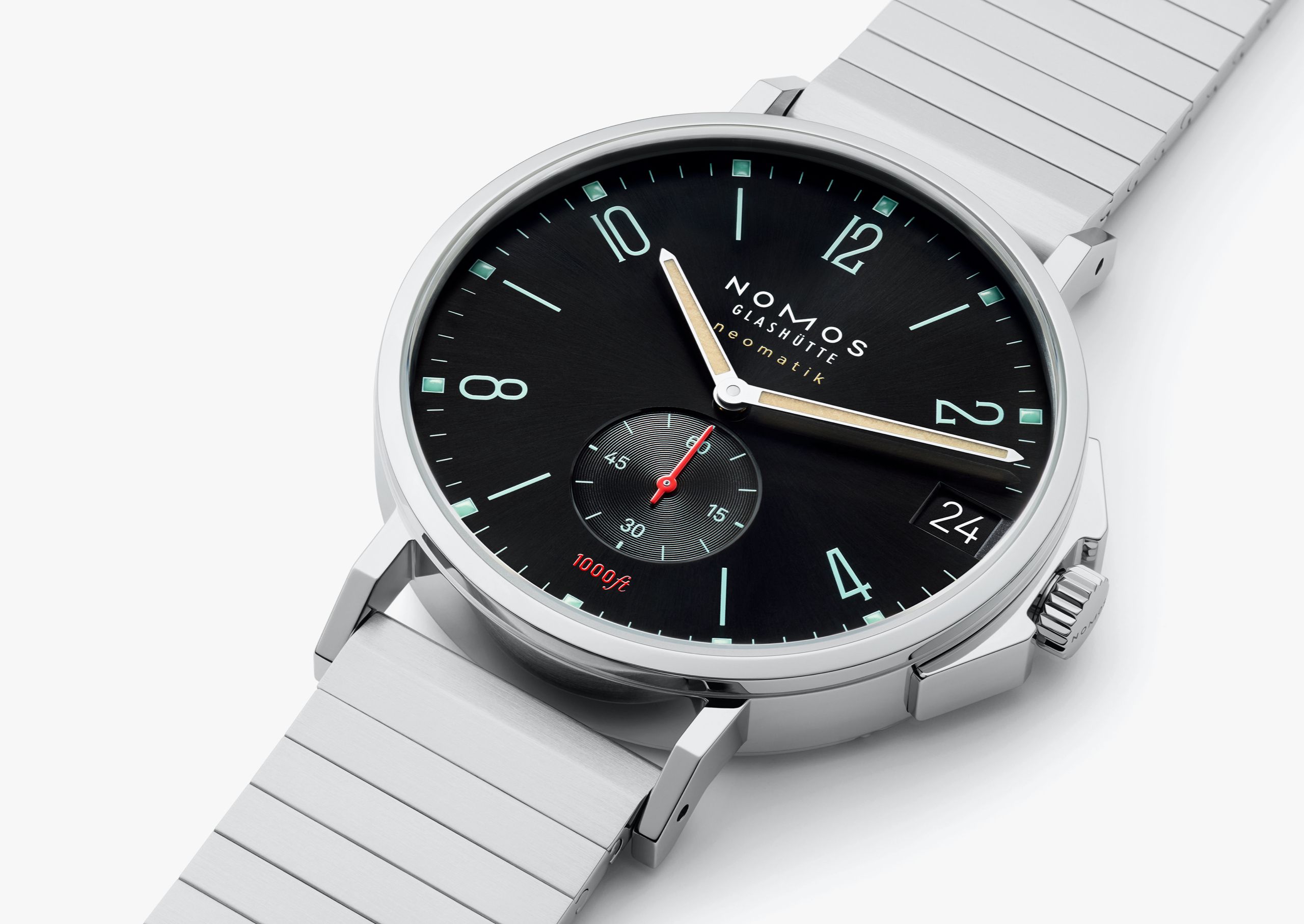 Tangente Sport neomatik 42 date marine black thumbnail 3