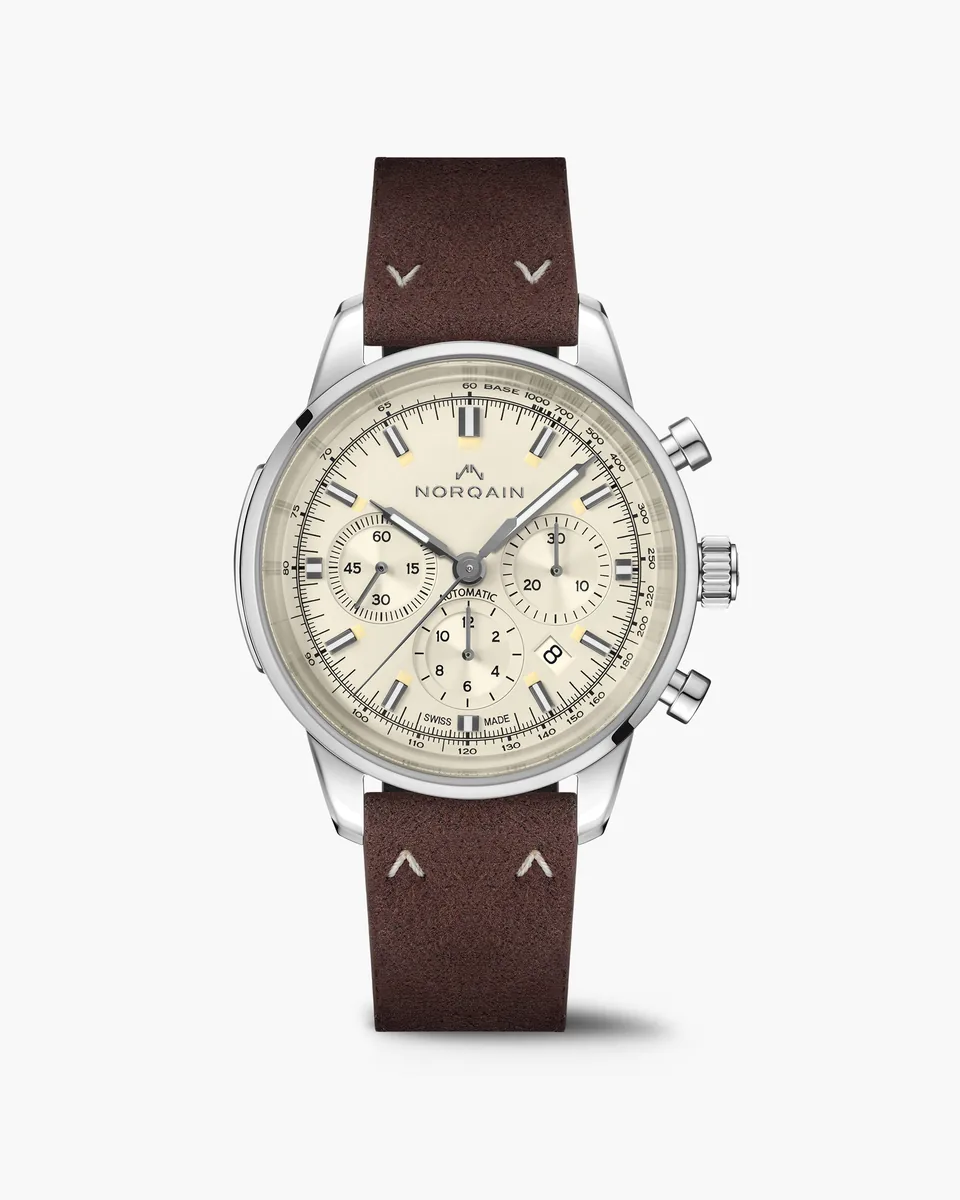 Freedom 60 Chrono 43mm Cream selected view
