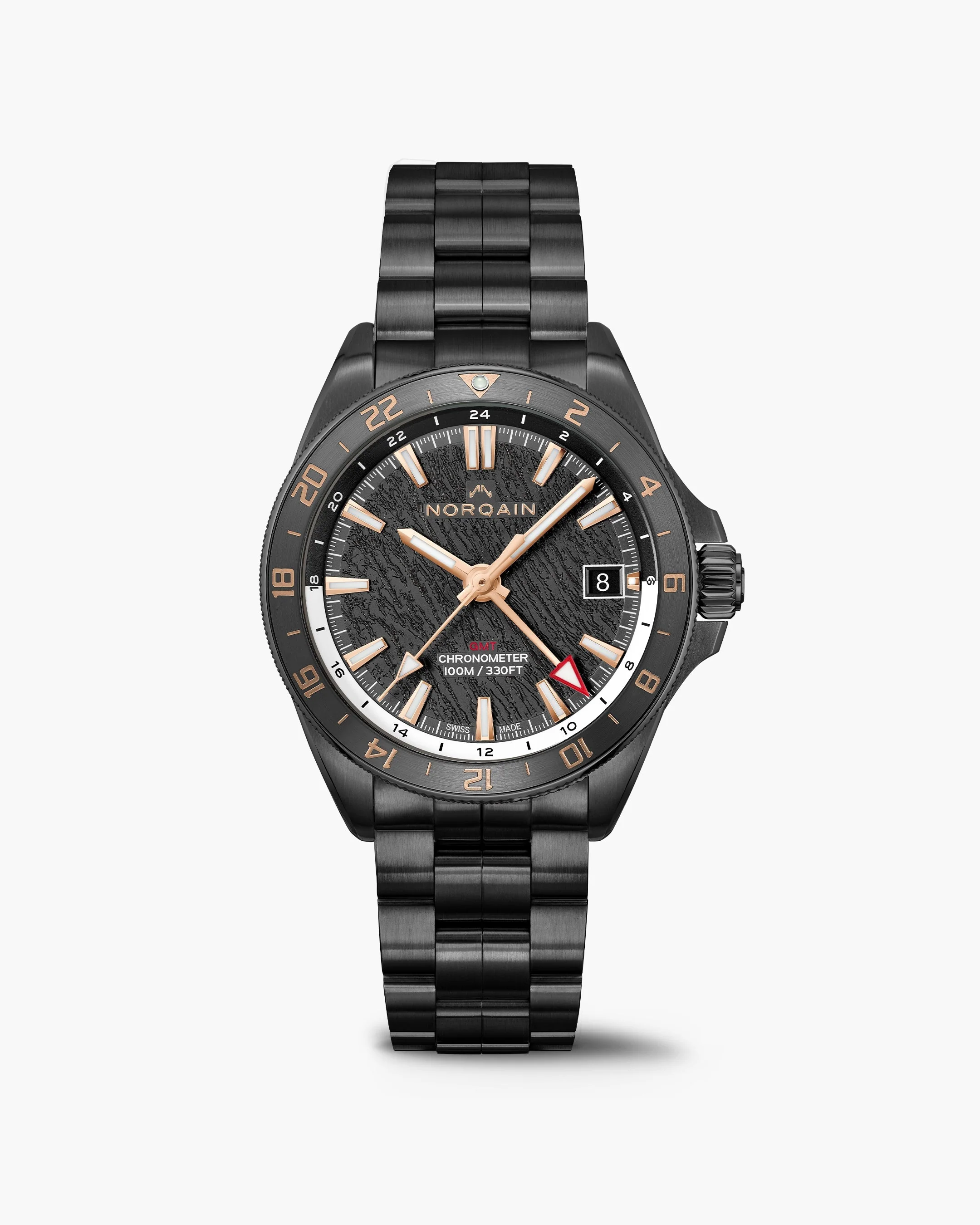 NEVEREST GMT Glacier 41mm DLC Grey & Gold thumbnail 2