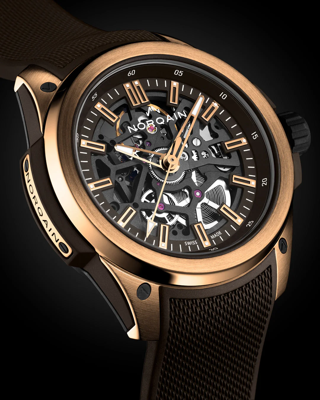 Wild One Skeleton 42mm Red Gold thumbnail 2